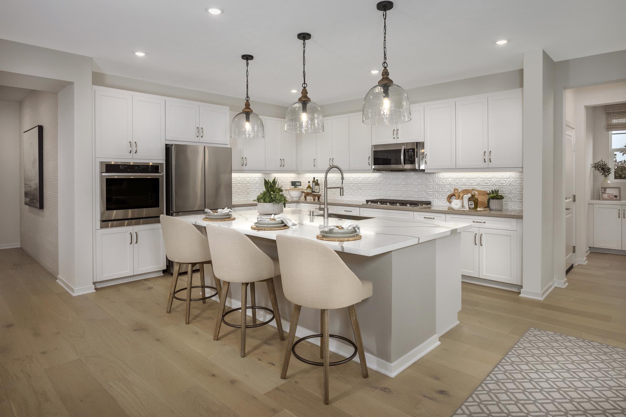 Kitchen | Plan One | Wildstar at Narra Hills in North Fontana, CA by Landsea Homes