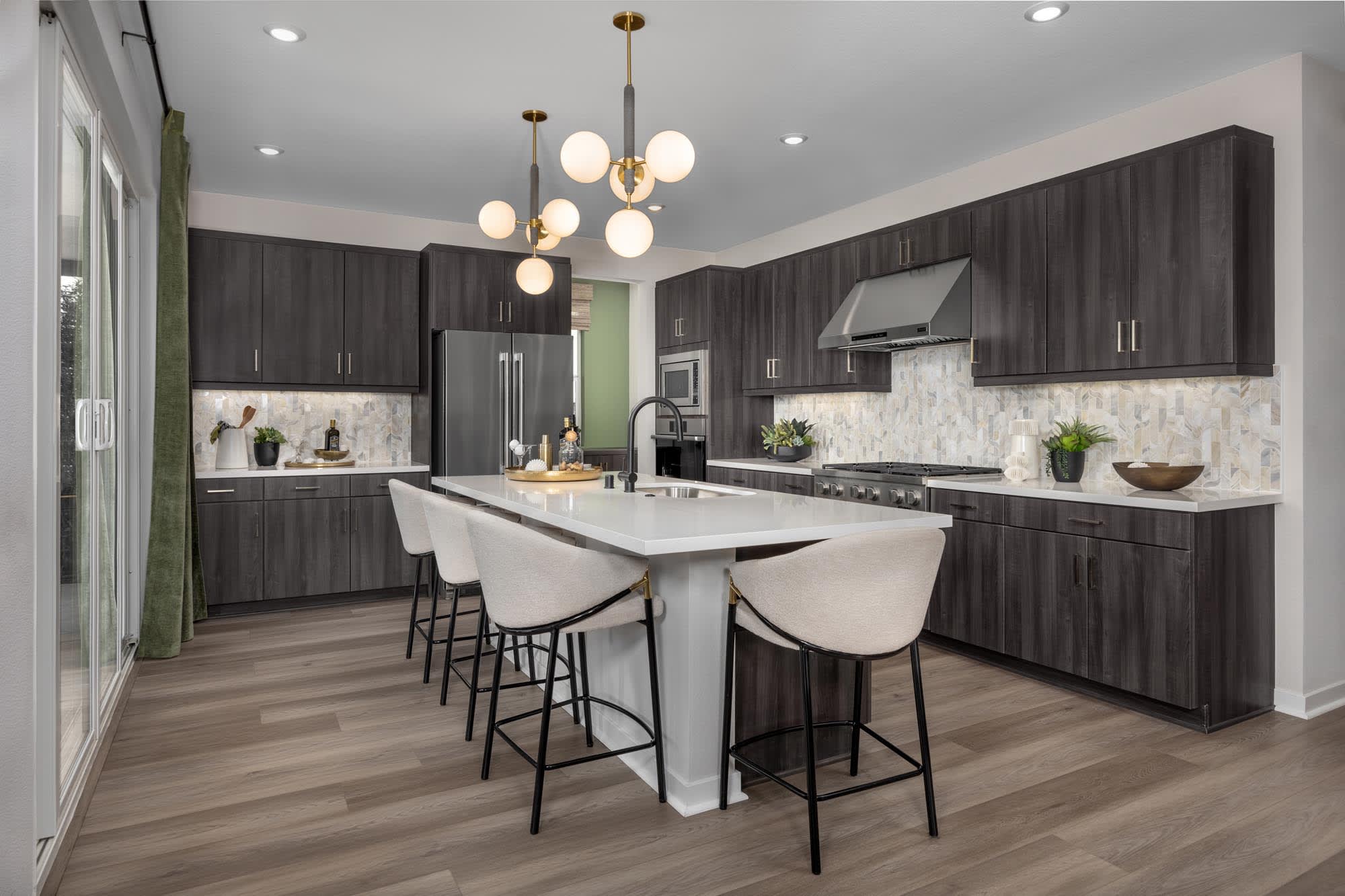 Kitchen | Plan Two | Wildstar at Narra Hills in North Fontana, CA by Landsea Homes