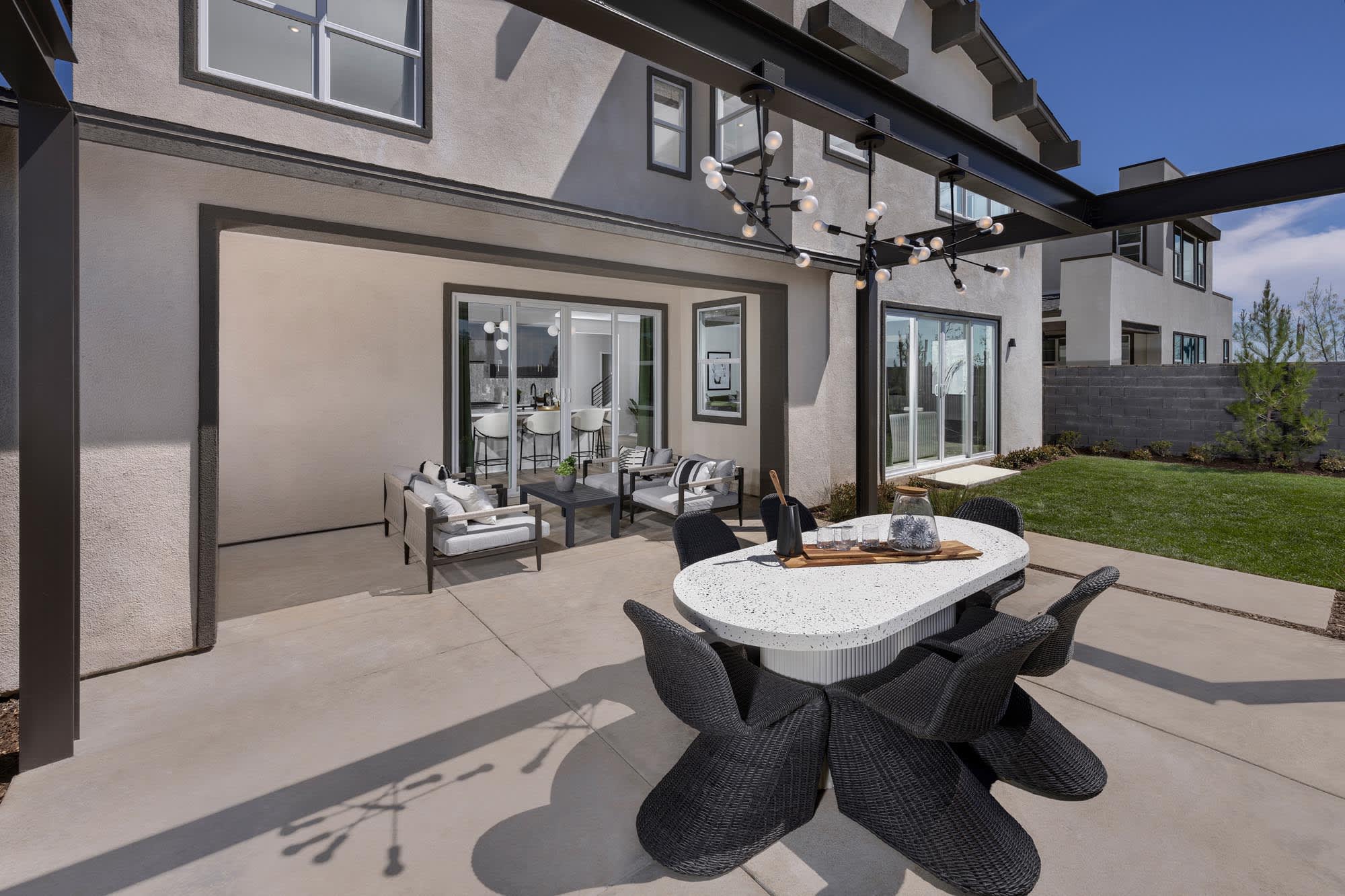 Patio | Plan Two | Wildstar at Narra Hills in North Fontana, CA by Landsea Homes