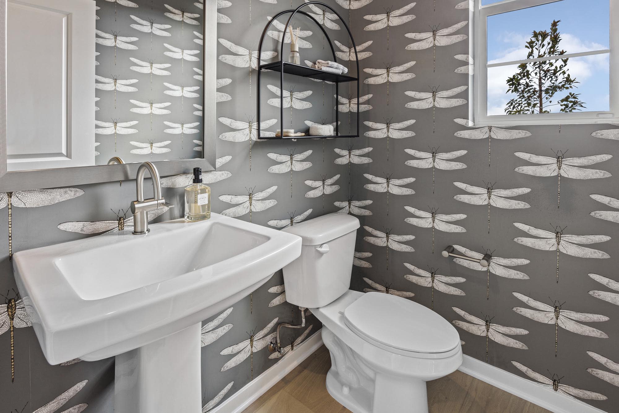 Powder Room | Plan One | Wildstar at Narra Hills in North Fontana, CA by Landsea Homes