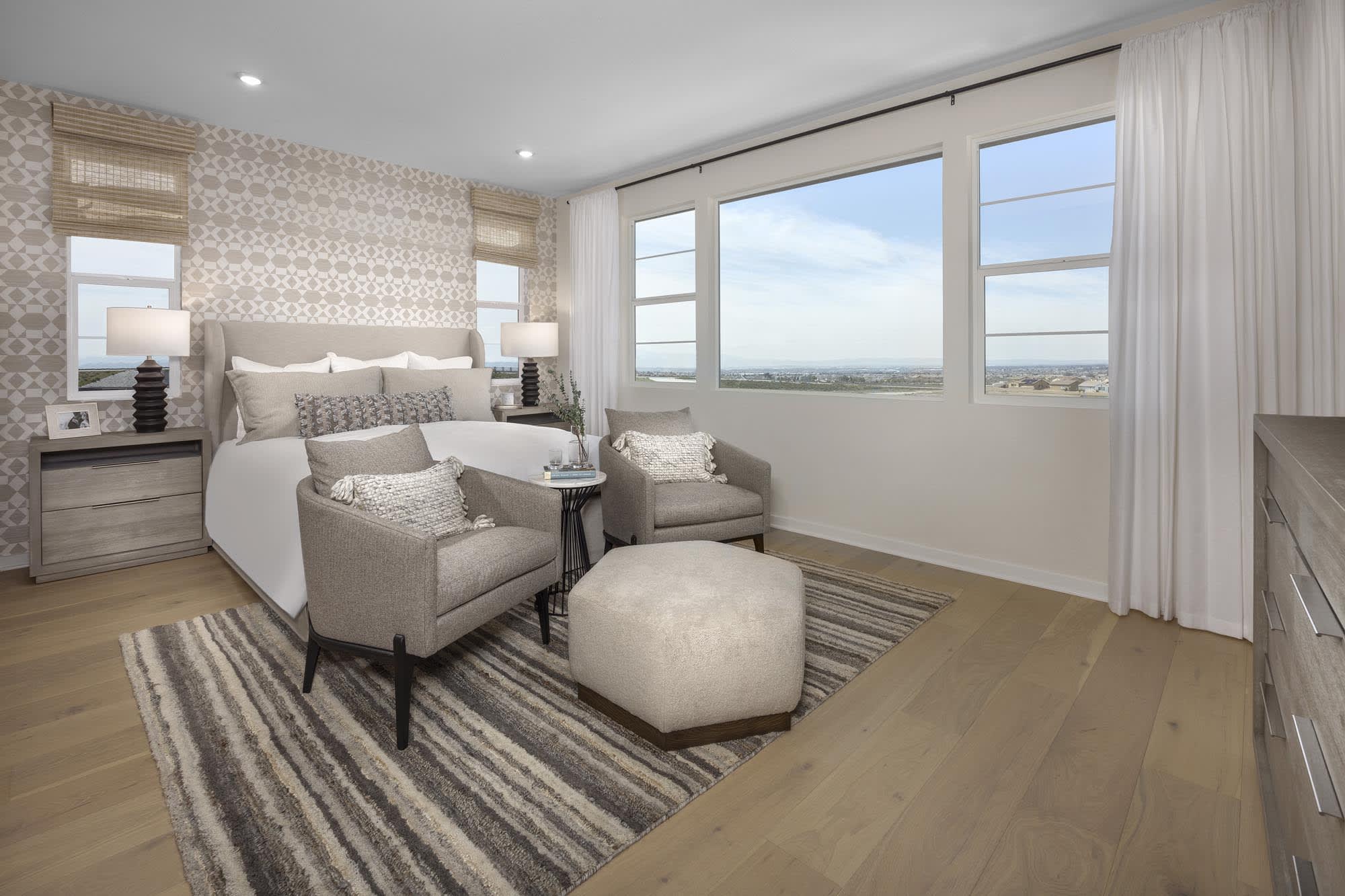 Primary Bedroom | Plan One | Wildstar at Narra Hills in North Fontana, CA by Landsea Homes