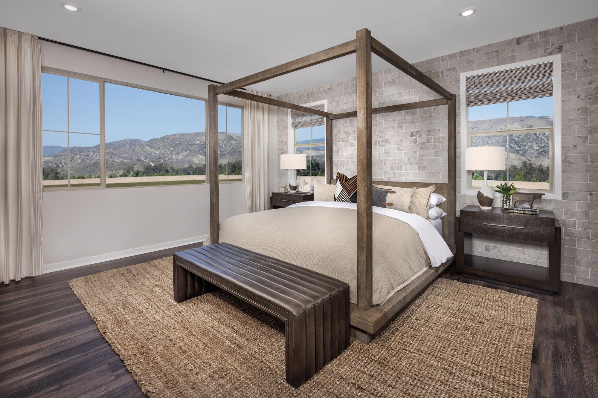 Primary Bedroom | Plan Three | Wildstar at Narra Hills in North Fontana, CA by Landsea Homes