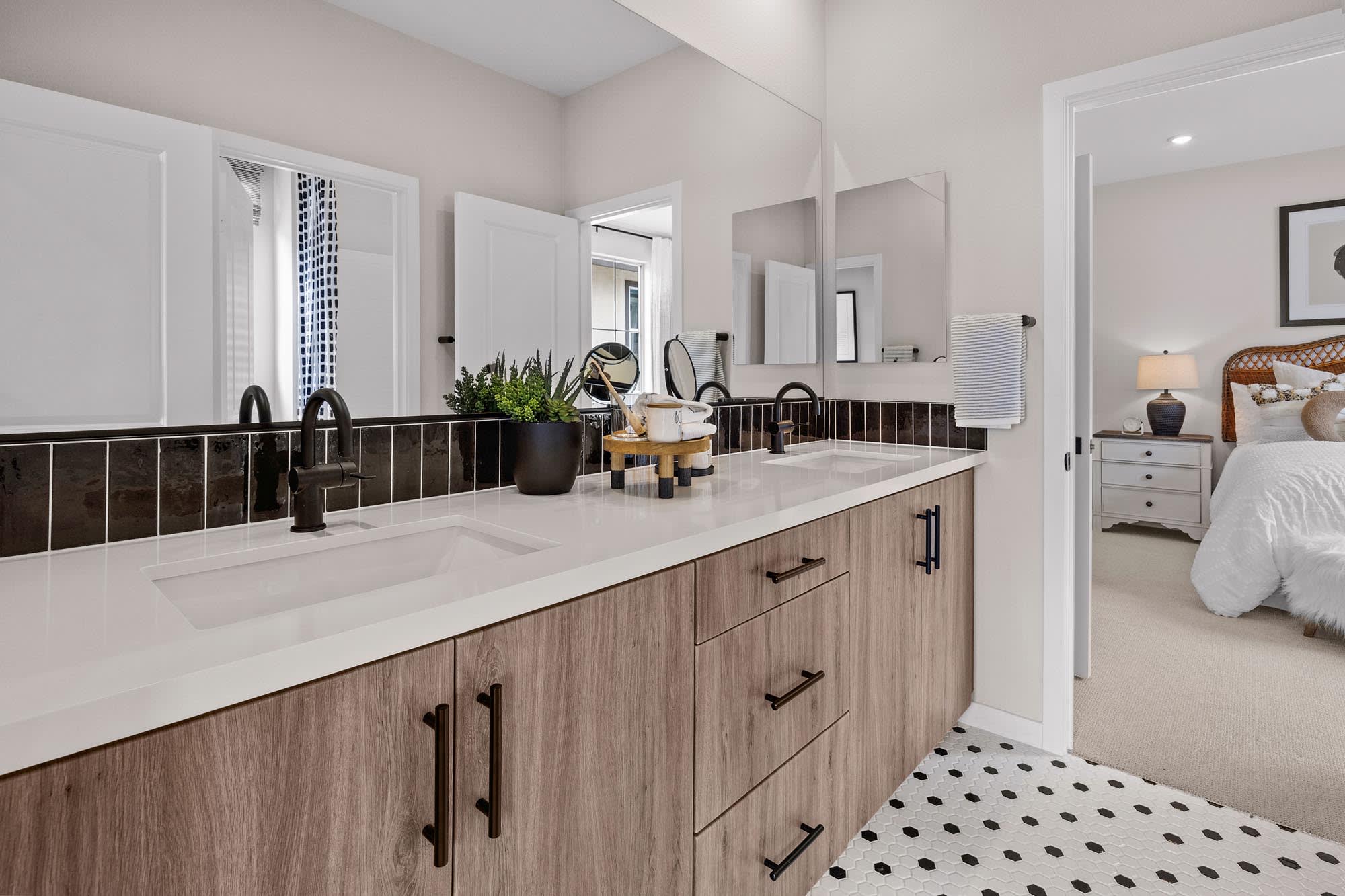 Bathroom Two | Plan Three | Wildstar at Narra Hills in North Fontana, CA by Landsea Homes