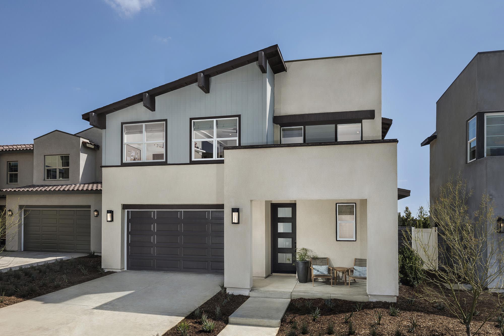 Exterior Day | Plan One | Strata | Narra Hills | New Single-Family Homes in North Fontana, CA | Landsea Homes
