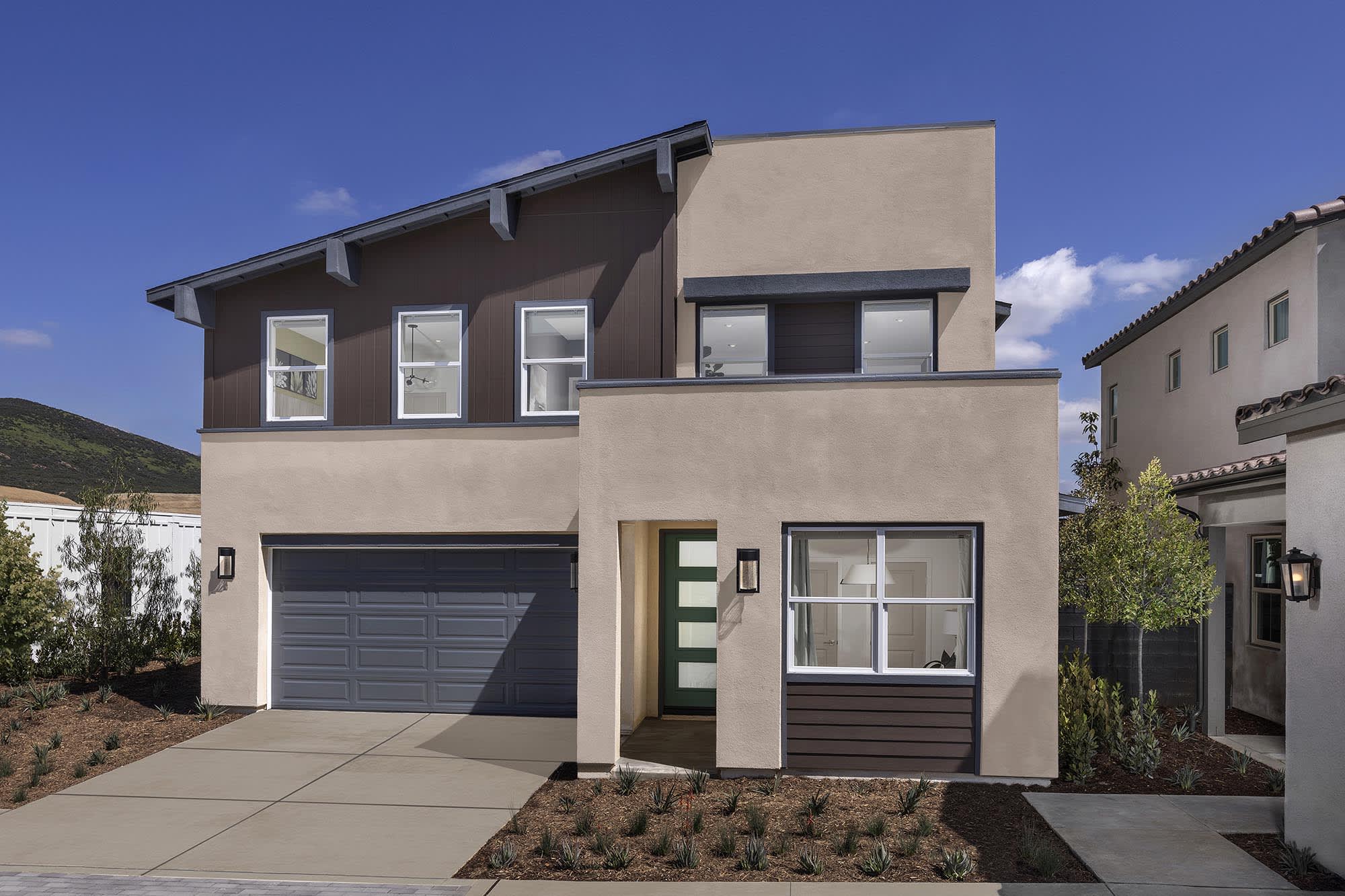 Exterior Day | Plan Two | Strata | Narra Hills | New Single-Family Homes in North Fontana, CA | Landsea Homes