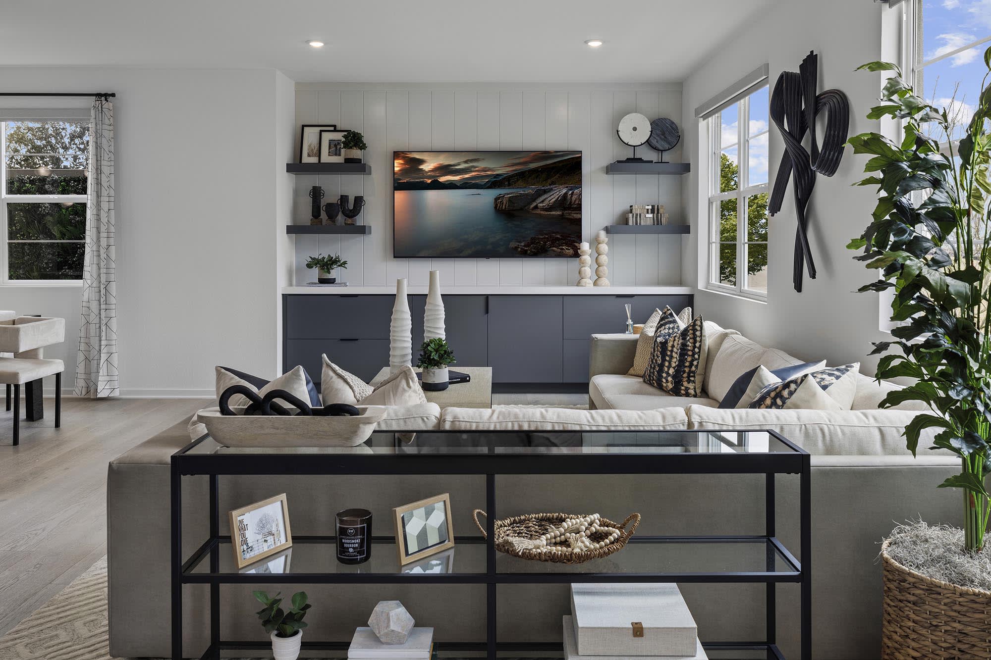 Great Room Detail | Plan Three | Strata | Narra Hills | New Single-Family Homes in North Fontana, CA | Landsea Homes