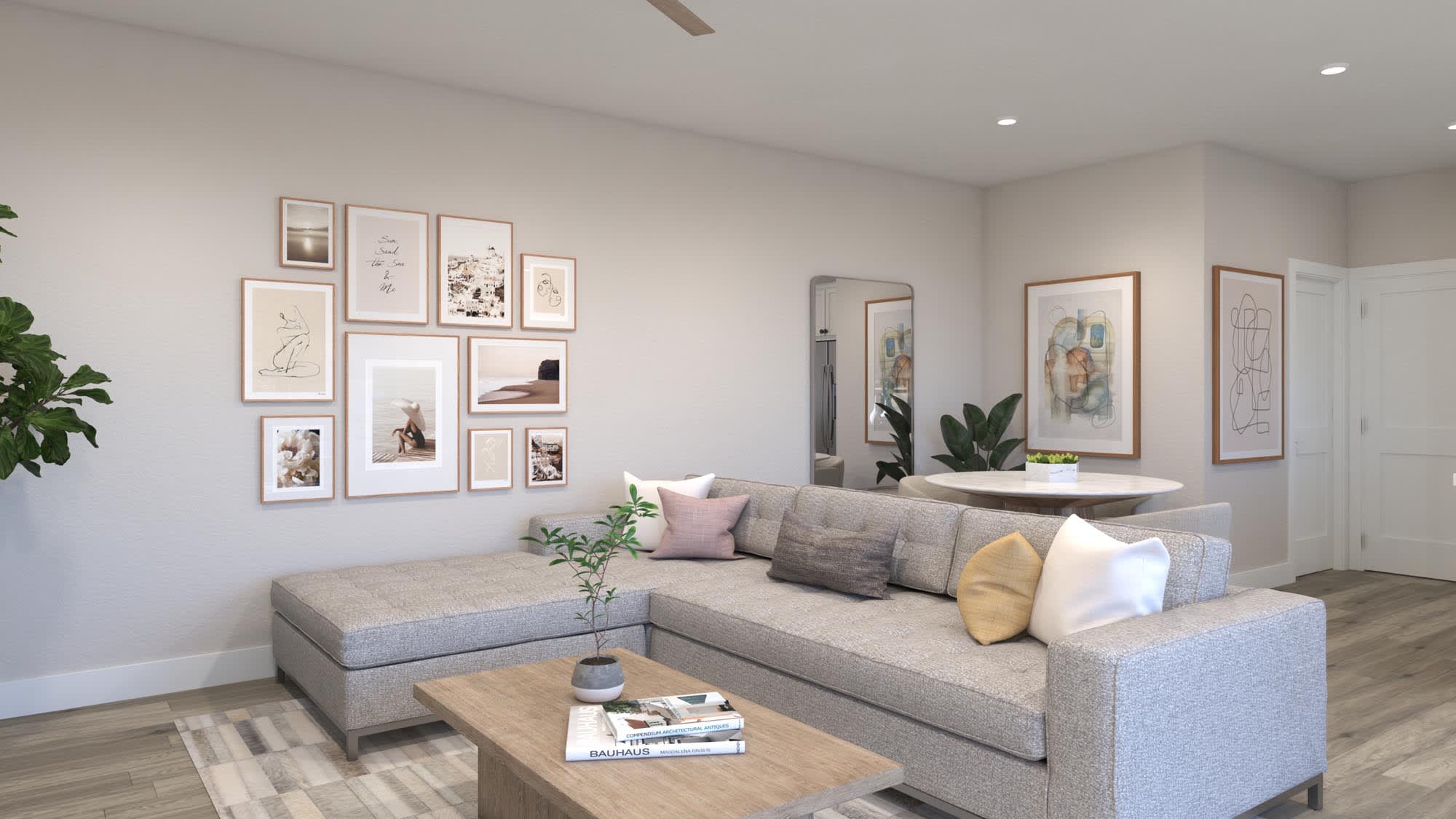 Great Room | Millennial | Solvida at Estrella | New Homes in Goodyear, AZ | Landsea Homes