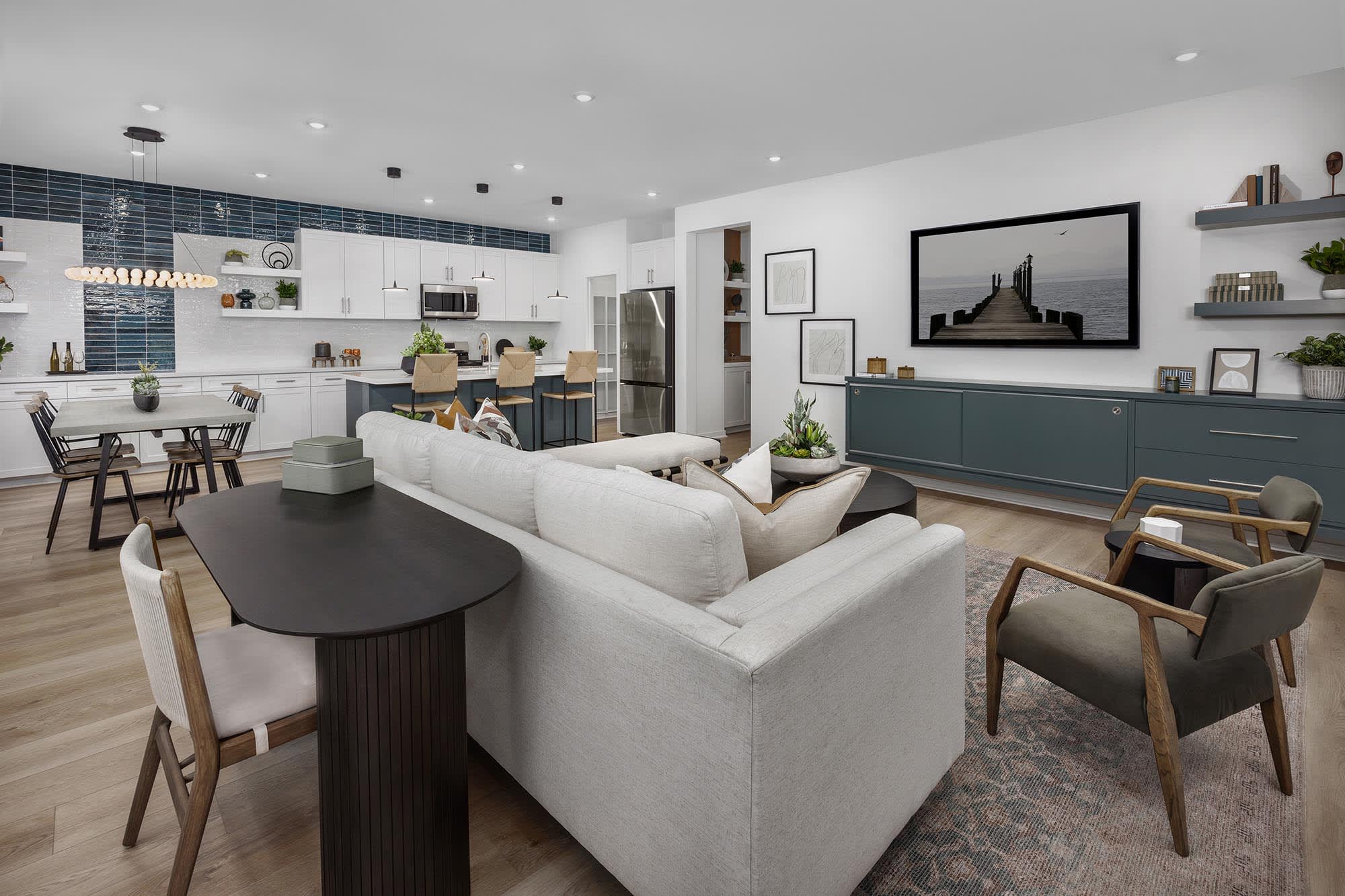 Great Room | Plan One | Strata | Narra Hills | New Single-Family Homes in North Fontana, CA | Landsea Homes