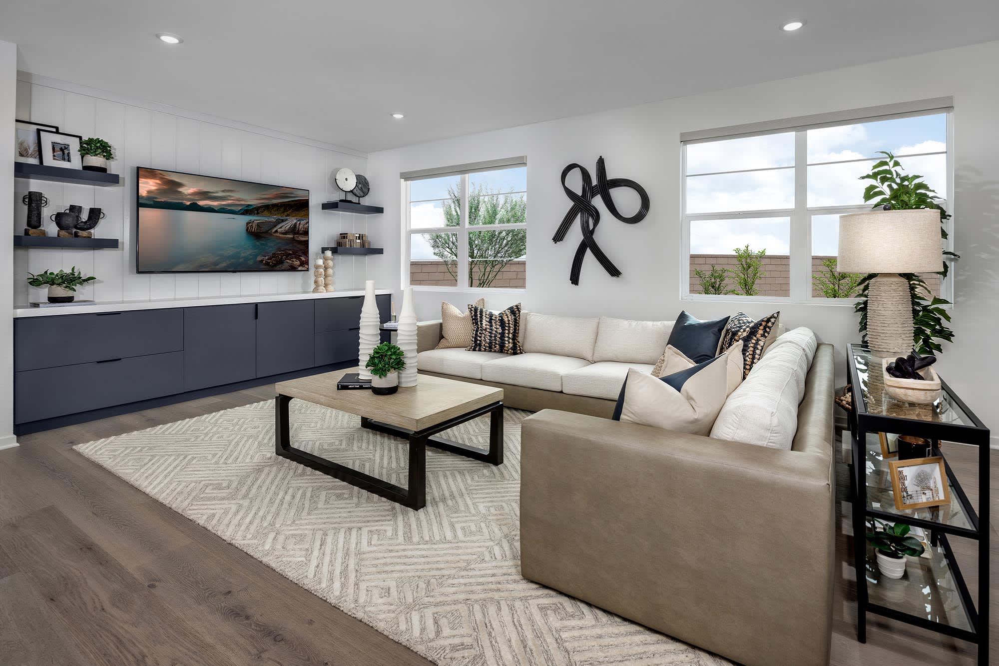 Great Room | Plan Three | Strata | Narra Hills | New Single-Family Homes in North Fontana, CA | Landsea Homes