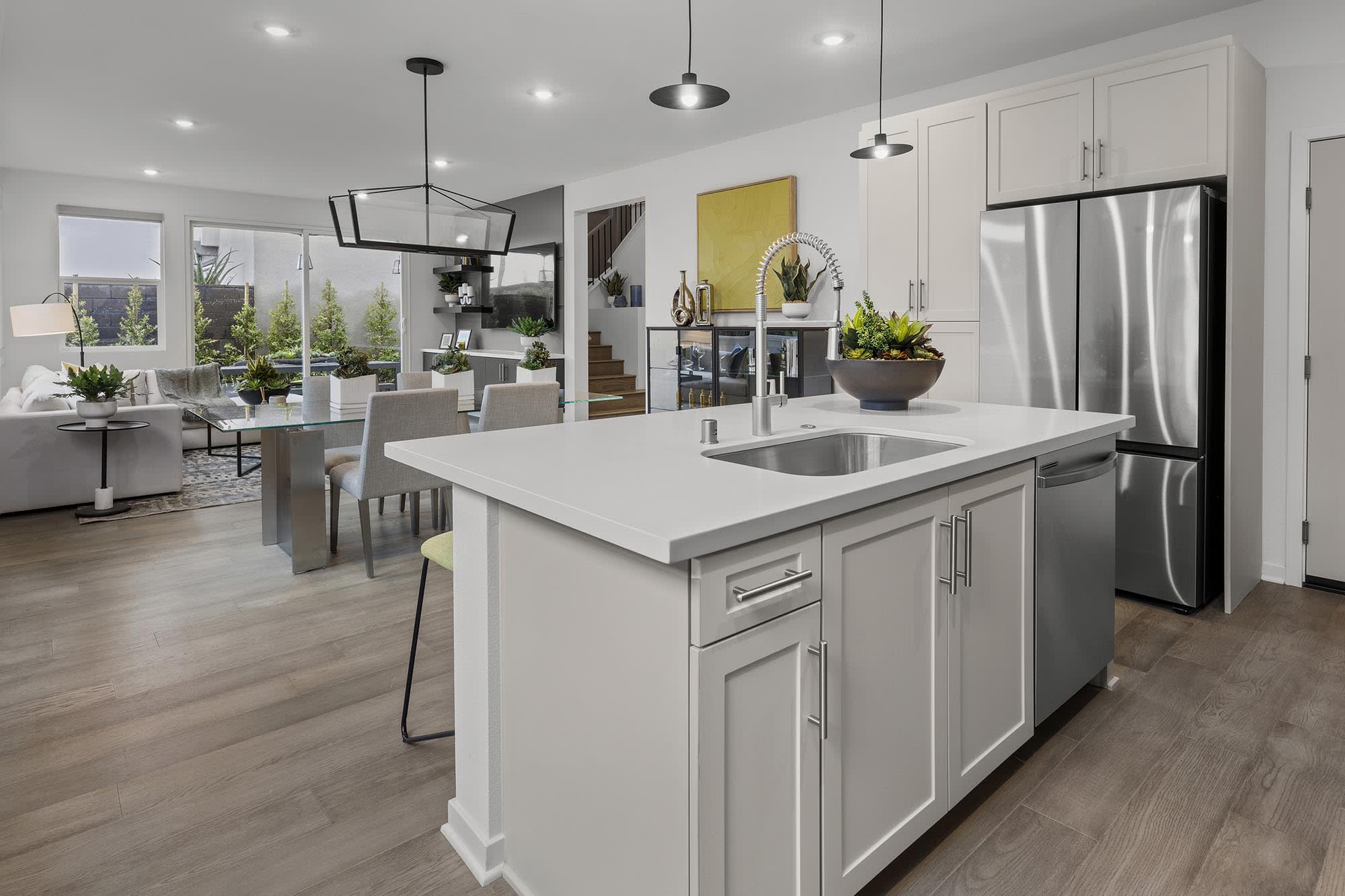 Kitchen & Great Room | Plan Two | Strata | Narra Hills | New Single-Family Homes in North Fontana, CA | Landsea Homes