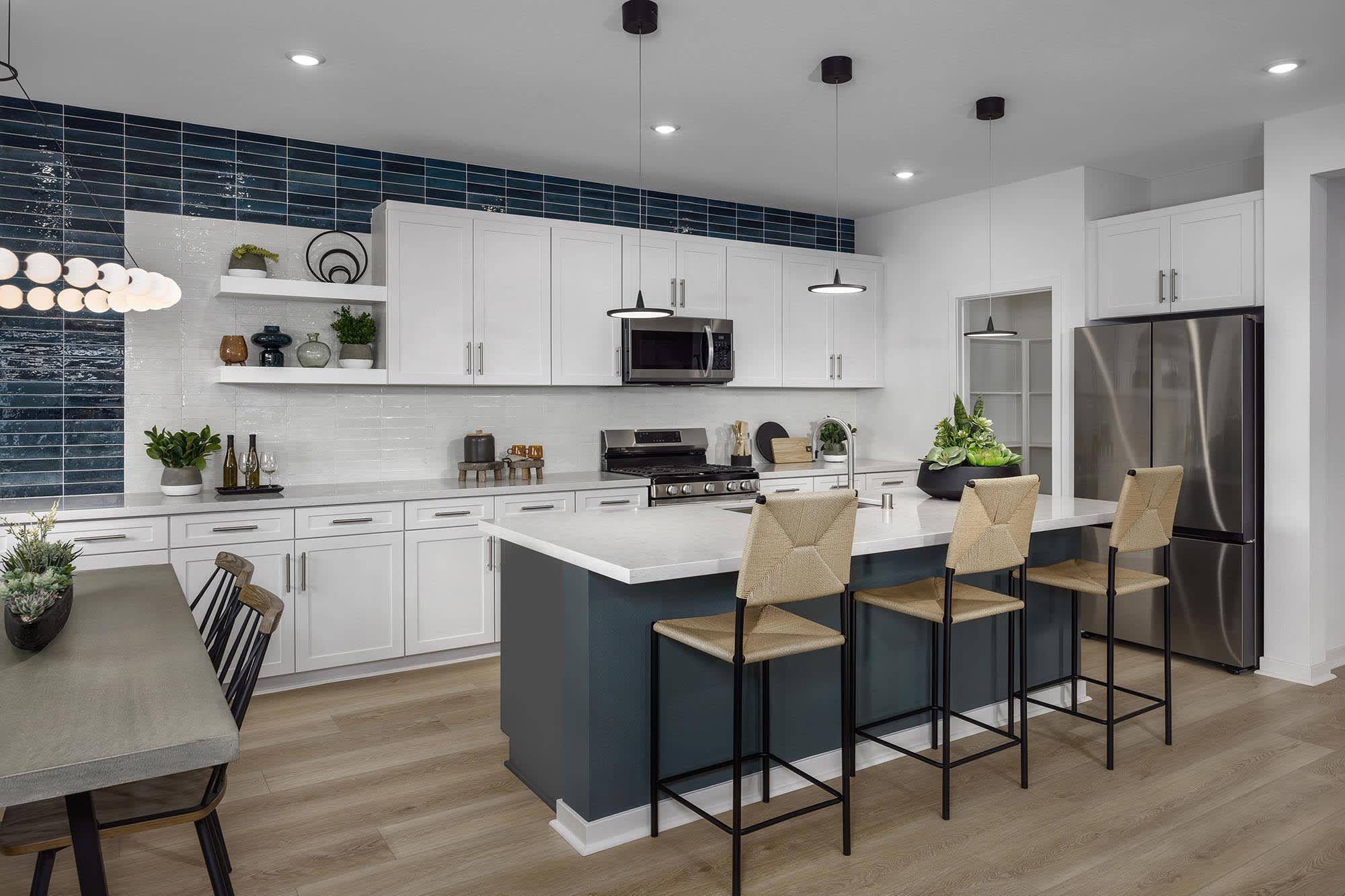 Kitchen | Plan One | Strata | Narra Hills | New Single-Family Homes in North Fontana, CA | Landsea Homes