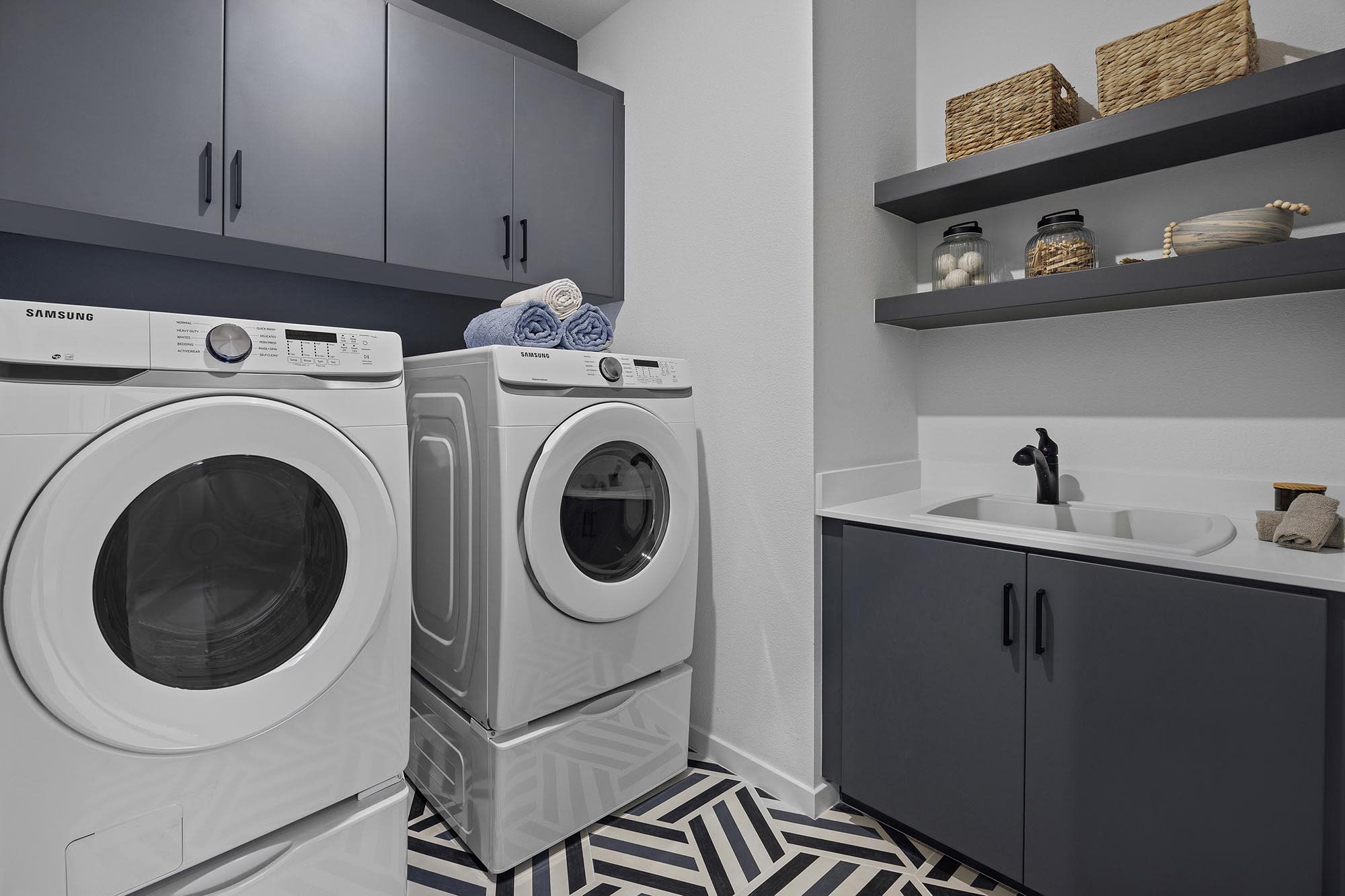 Laundry Room | Plan Three | Strata | Narra Hills | New Single-Family Homes in North Fontana, CA | Landsea Homes
