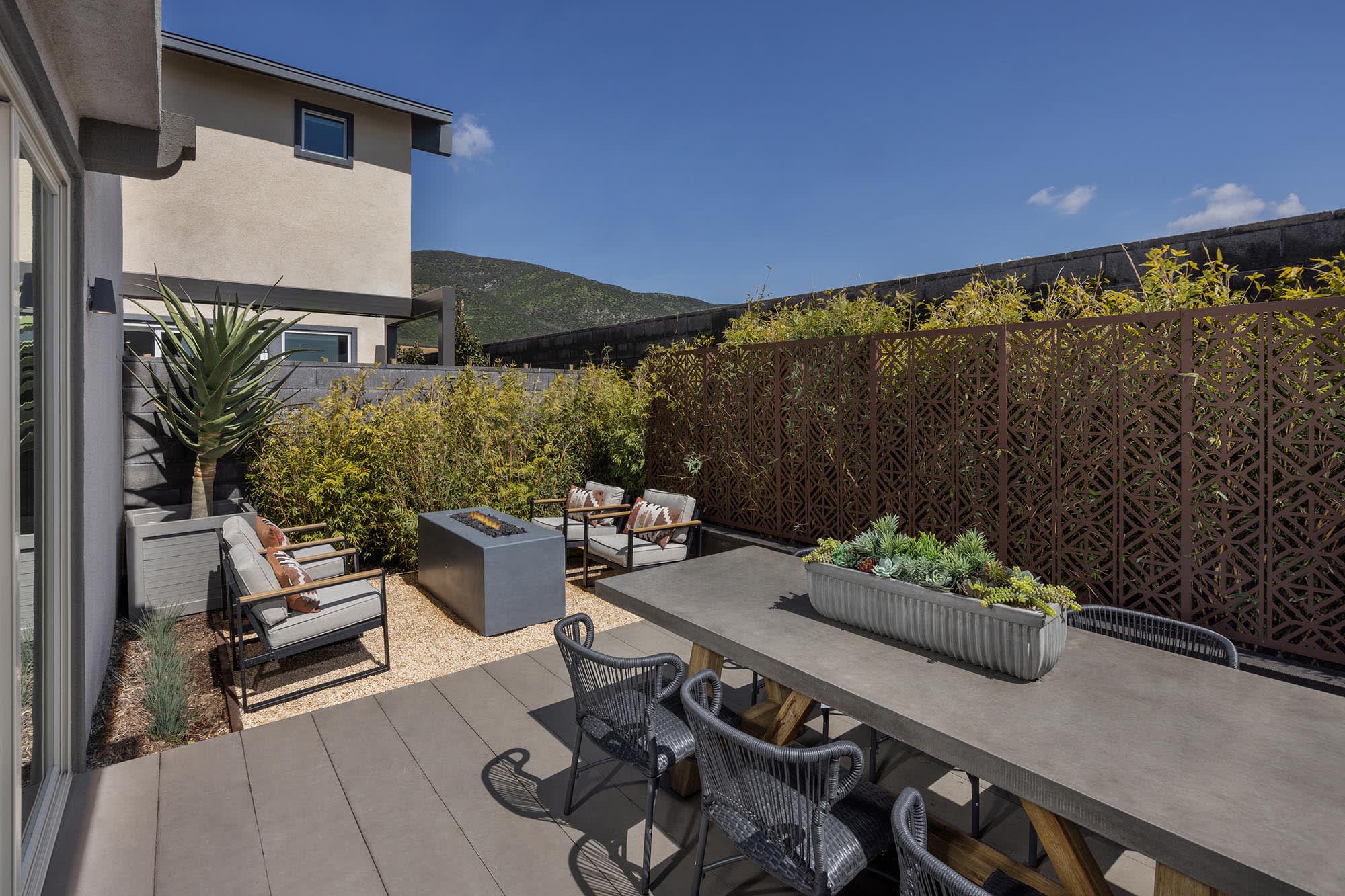 Patio | Plan Four | Strata | Narra Hills | New Single-Family Homes in North Fontana, CA | Landsea Homes