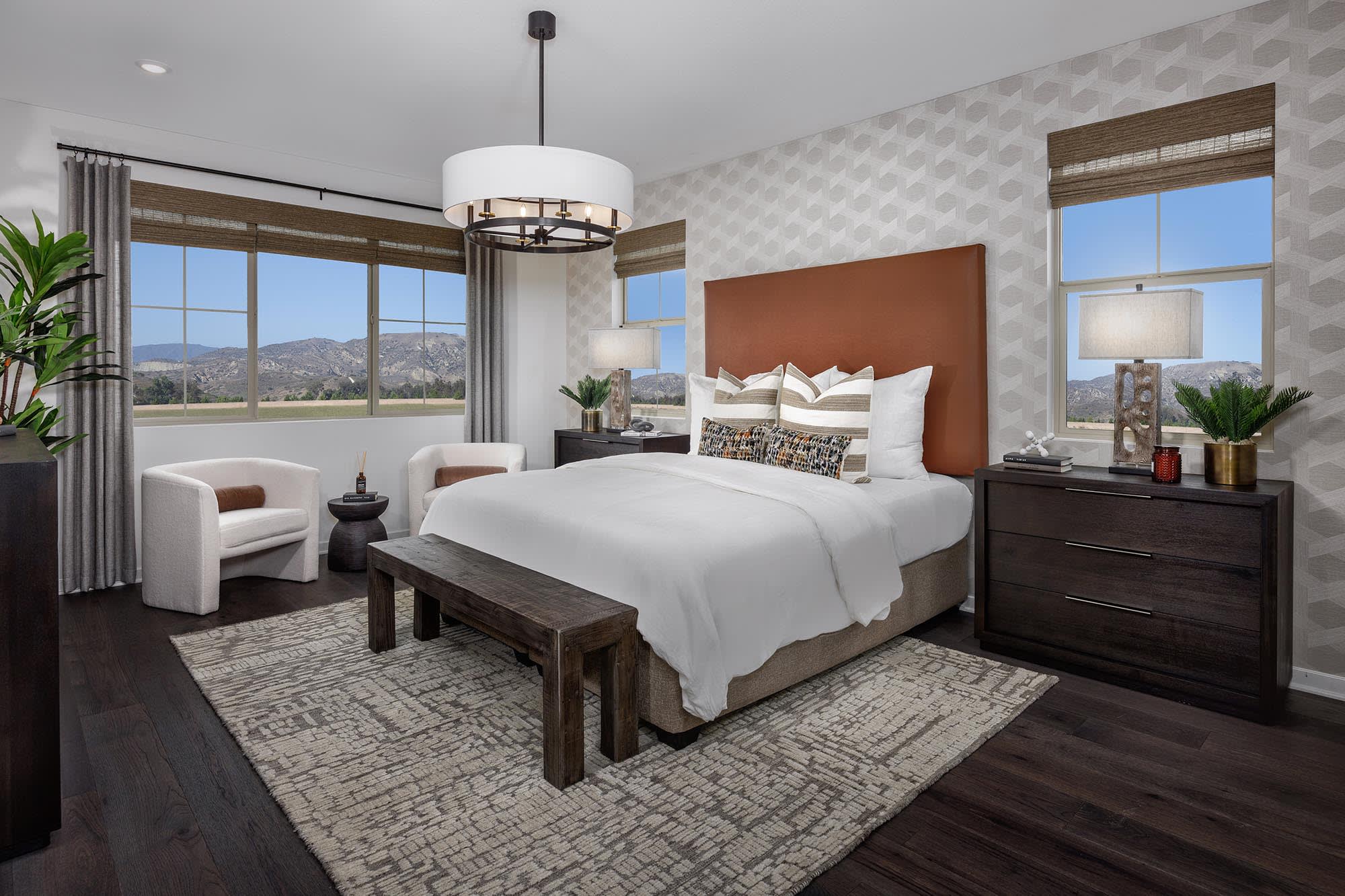 Primary Bedroom | Plan Four | Strata | Narra Hills | New Single-Family Homes in North Fontana, CA | Landsea Homes