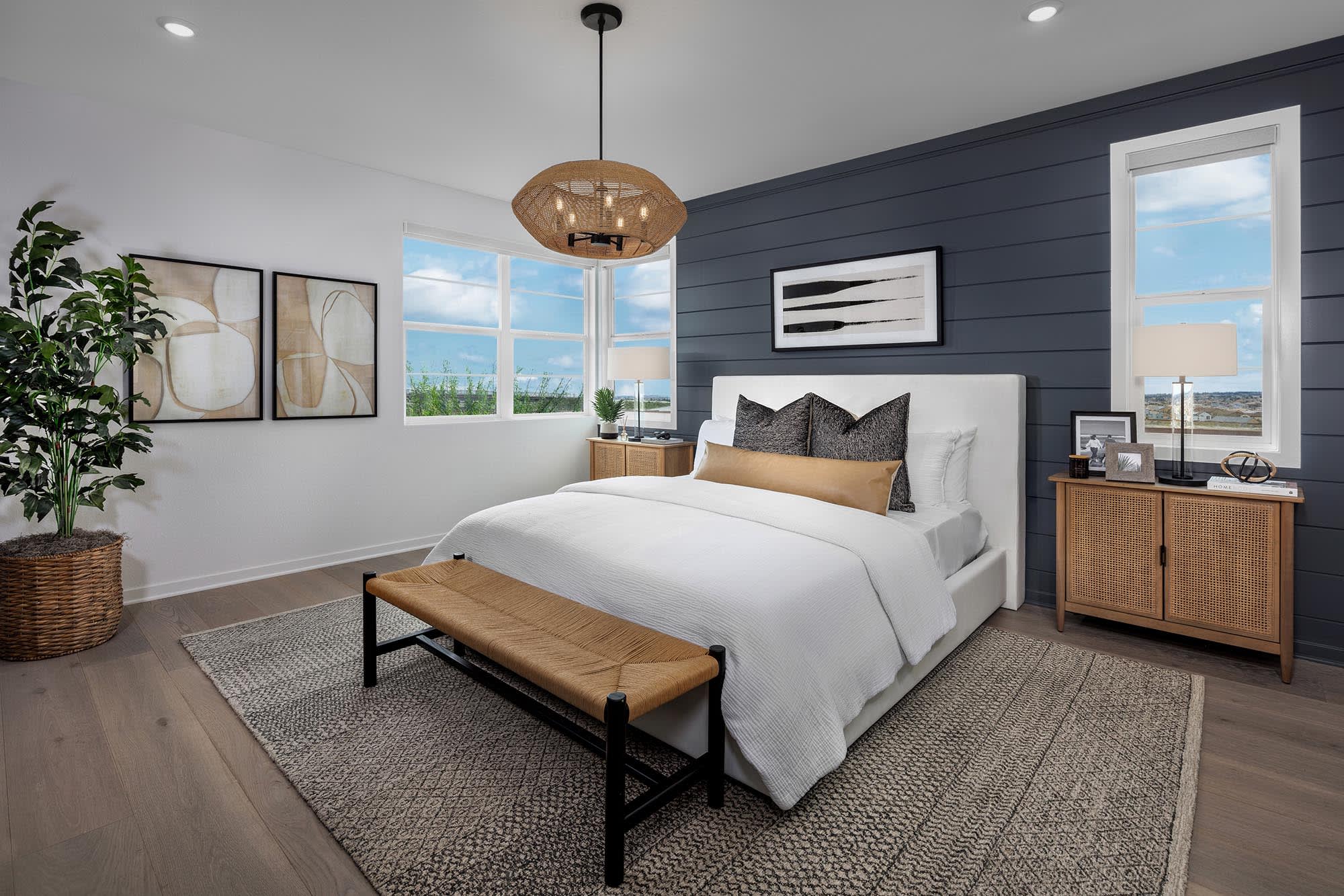 Primary Bedroom | Plan Three | Strata | Narra Hills | New Single-Family Homes in North Fontana, CA | Landsea Homes