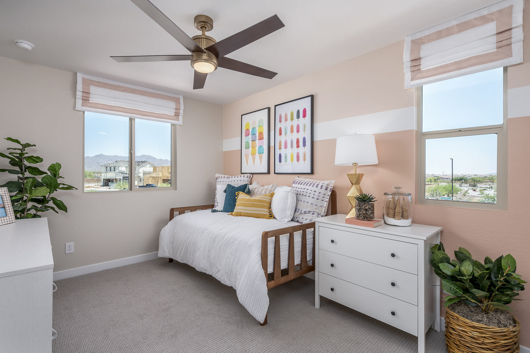 Bedroom | Sterling | Solvida in Estrella at Goodyear, Arizona by Landsea Homes