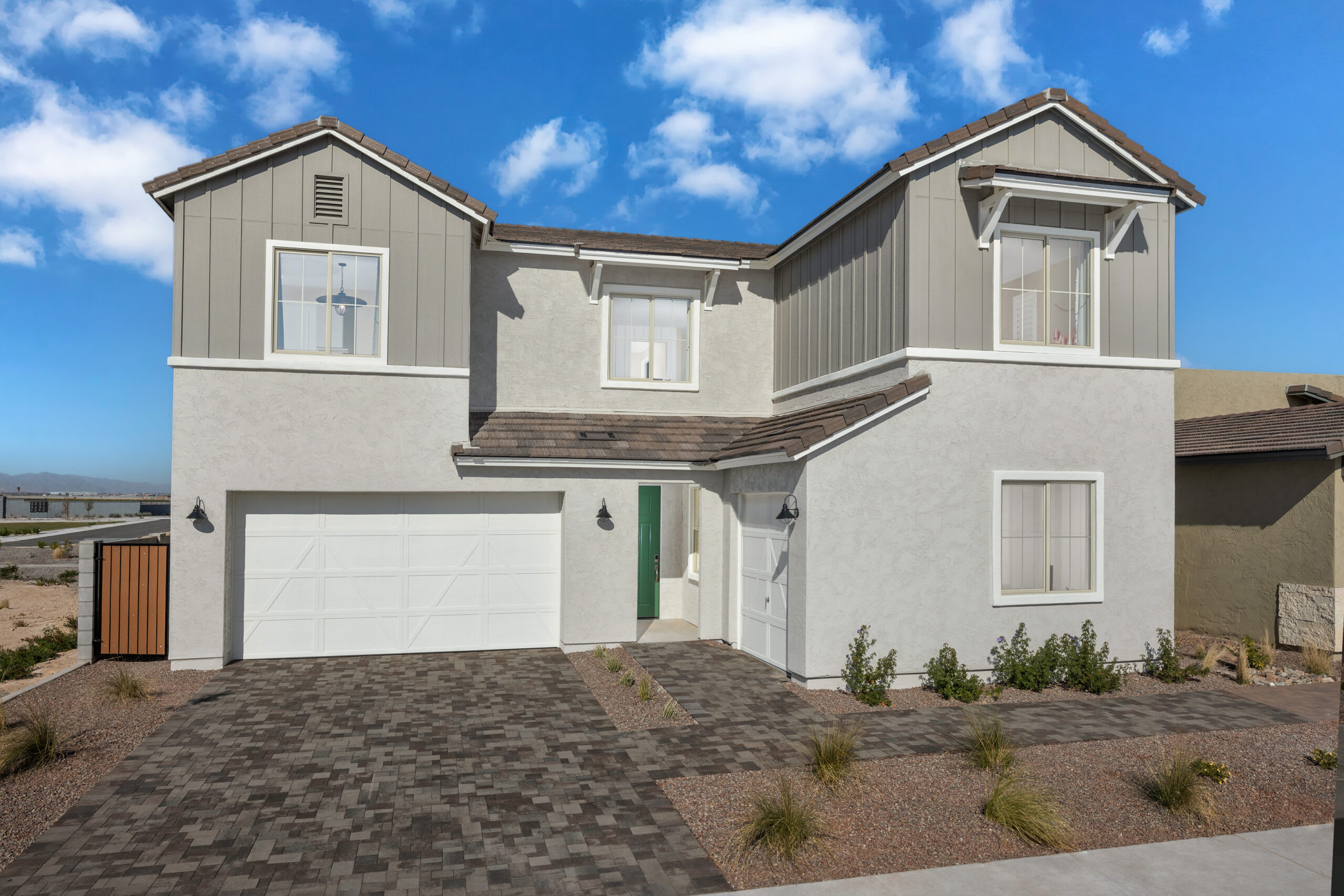 Farmhouse Elevation | Mirabella | Harvest at Citrus Park | New Homes in Goodyear, AZ | Landsea Homes