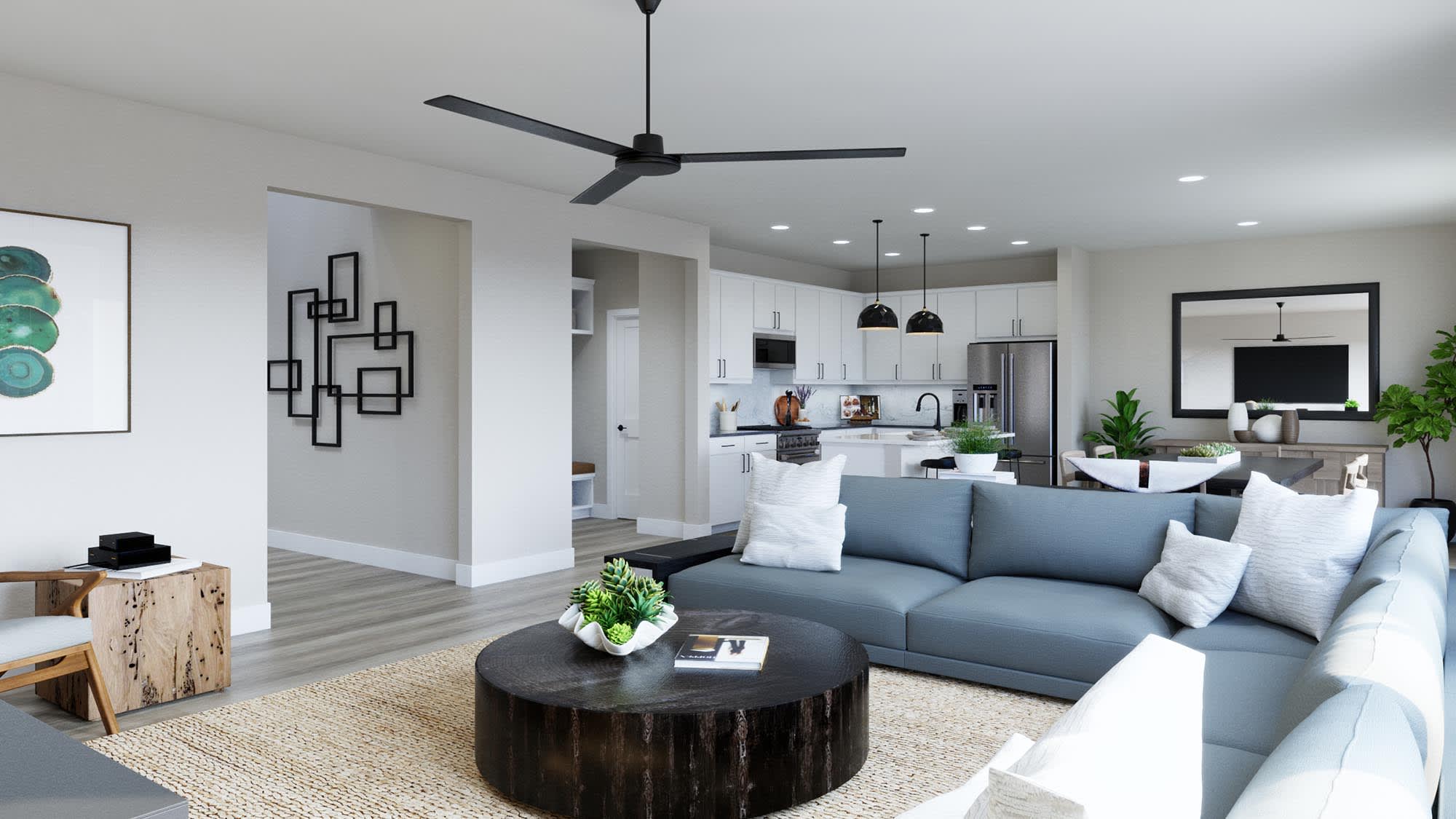 Great Room | Sorrento | Valencia at Citrus Park | New Homes in Goodyear, AZ | Landsea Homes