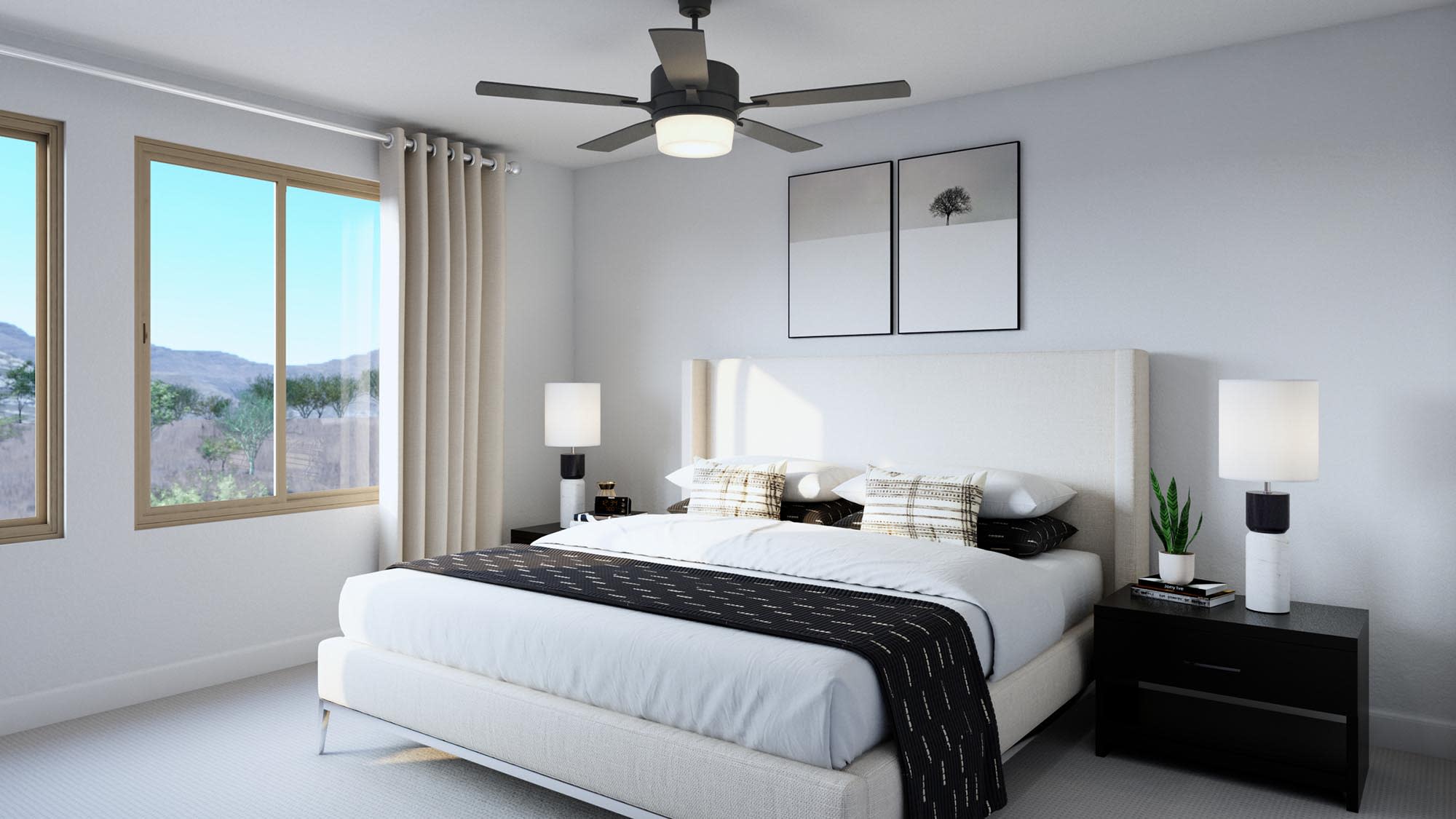 Primary Bedroom | Cara | Mandarin at Citrus Park | New Homes in Goodyear, AZ | Landsea Homes