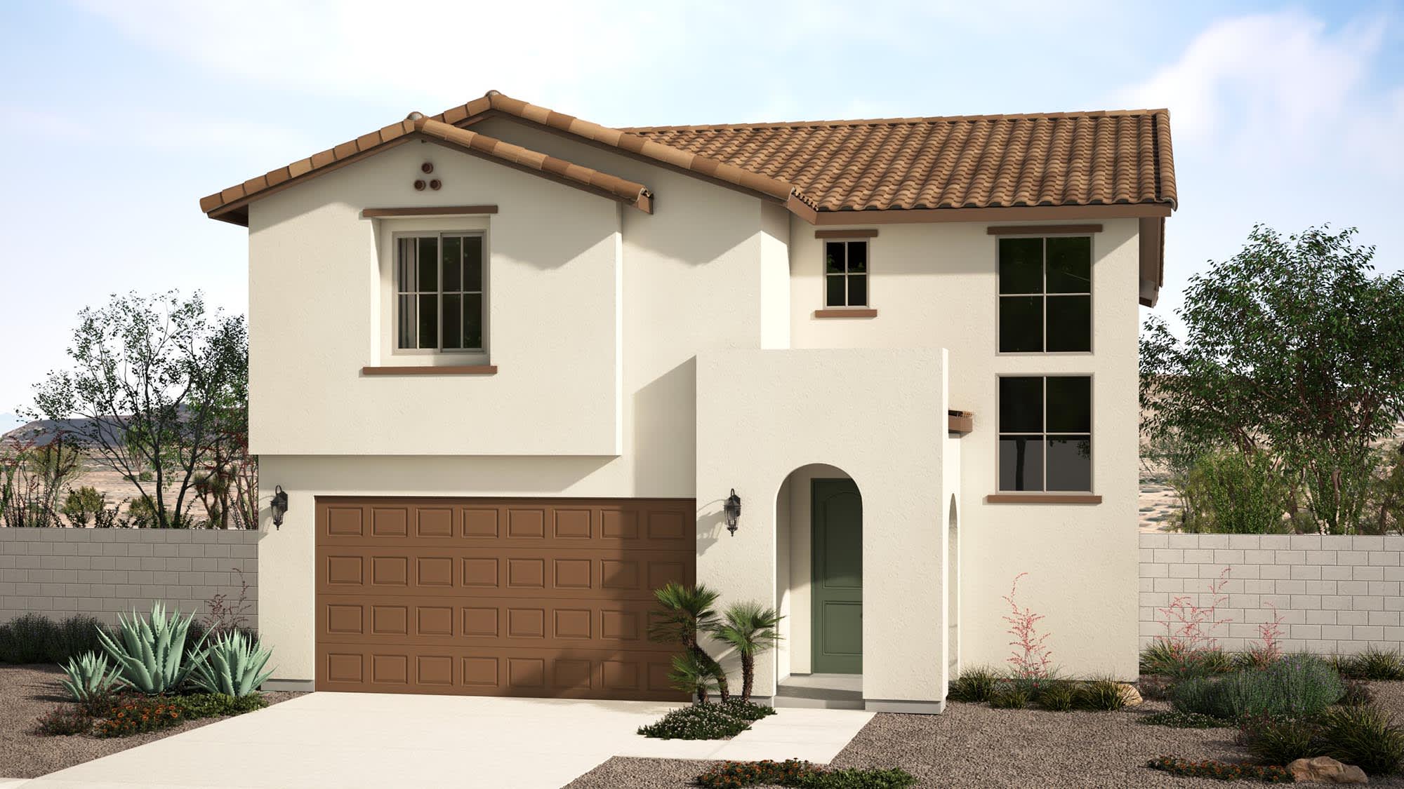 Spanish Elevation | Verna | Valencia at Citrus Park | New Homes in Goodyear, AZ | Landsea Homes