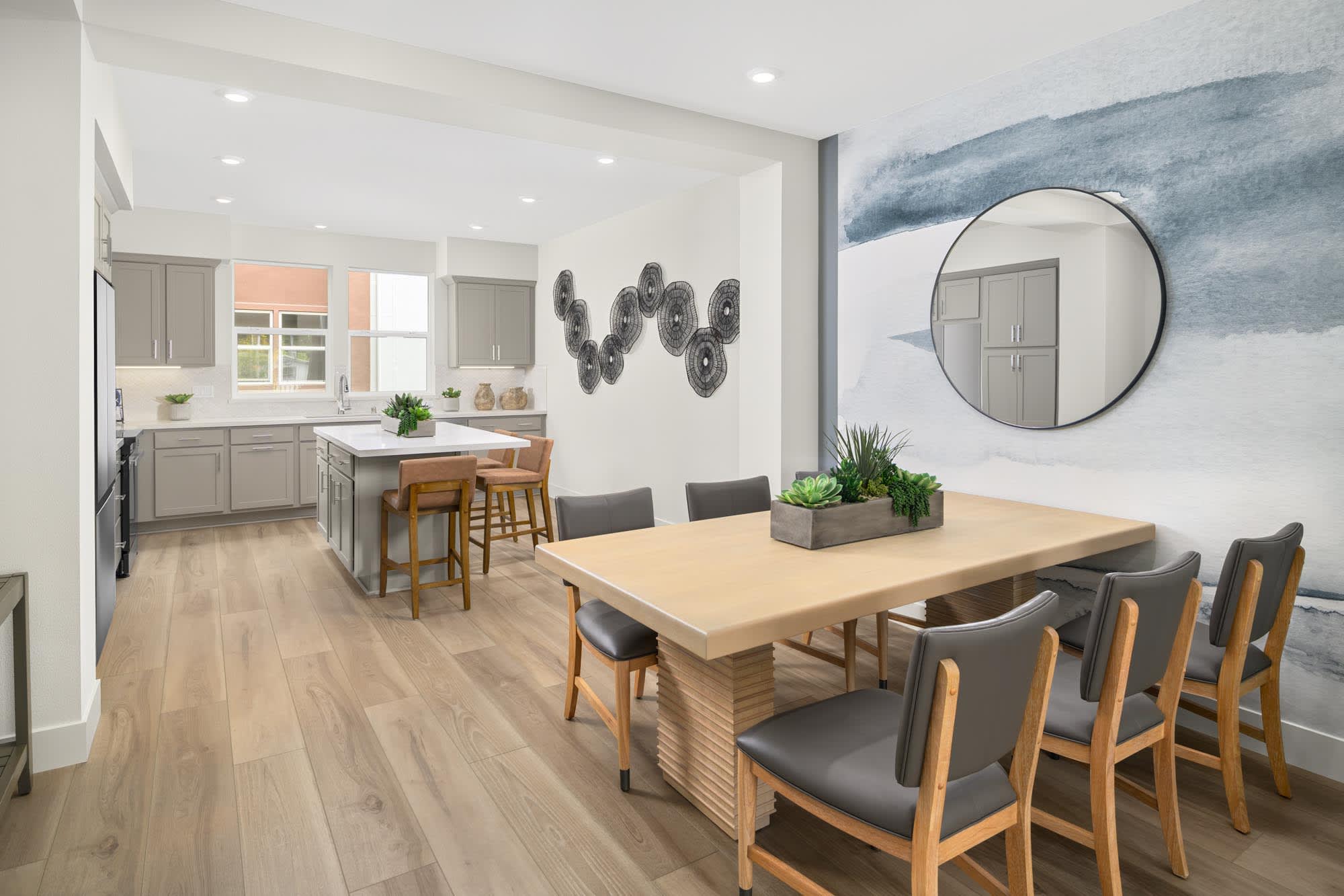 Dining to Kitchen | Plan 1 | Island View at Alameda Marina | New Homes in Alameda, CA | Landsea Homes