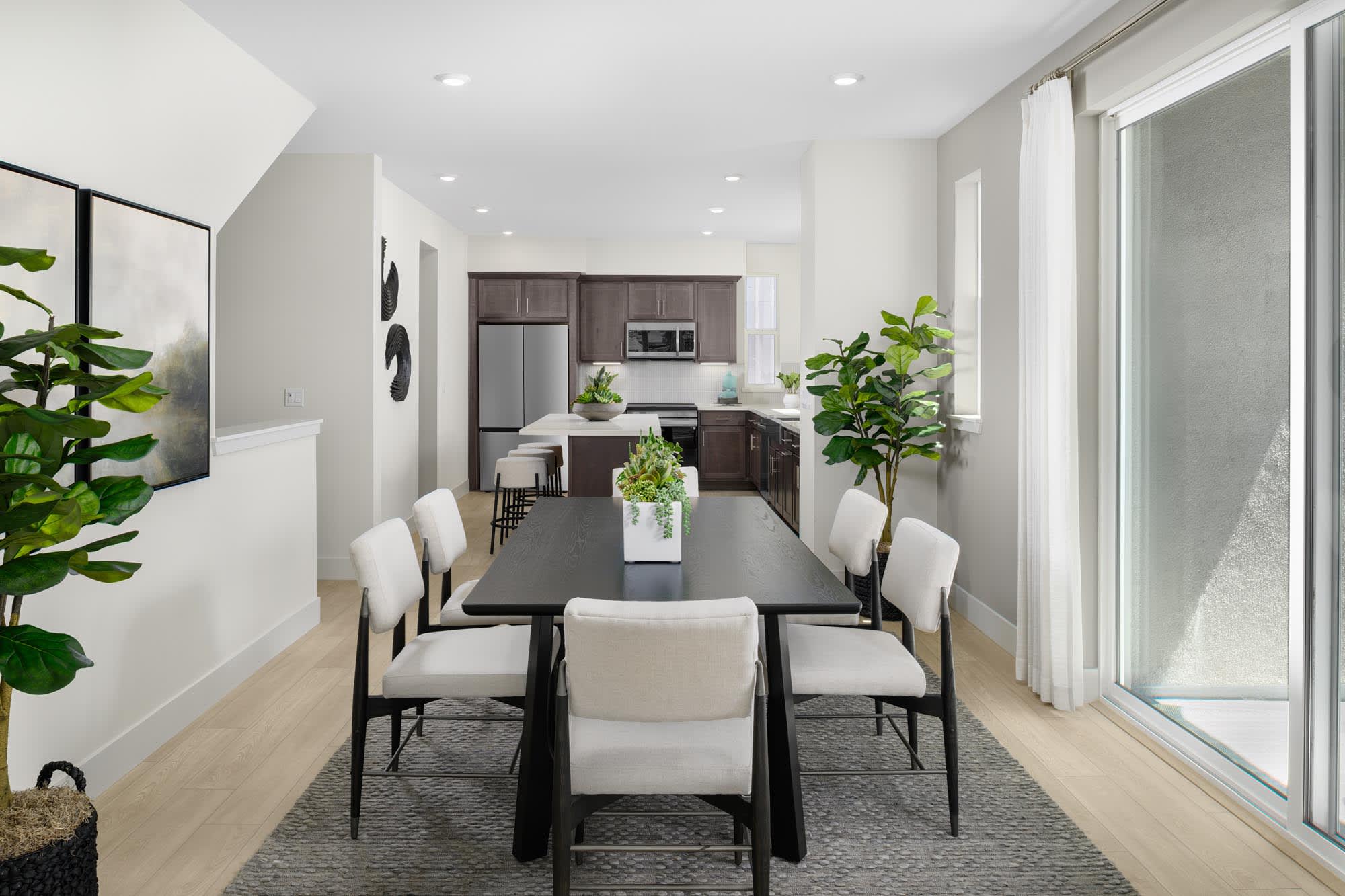 Dining Room | Plan 6 | Island View at Alameda Marina | New Homes in Alameda, CA | Landsea Homes