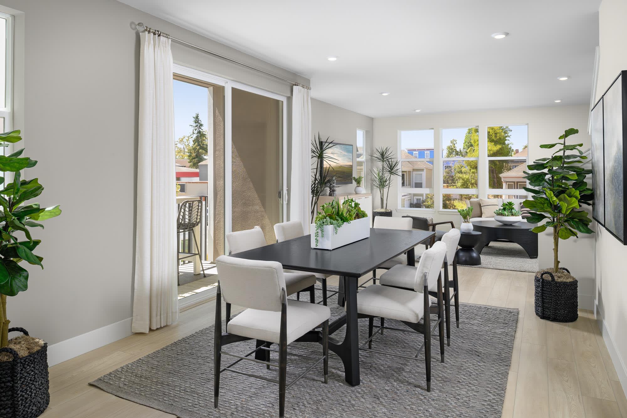 Dining Room | Plan 6 | Island View at Alameda Marina | New Homes in Alameda, CA | Landsea Homes
