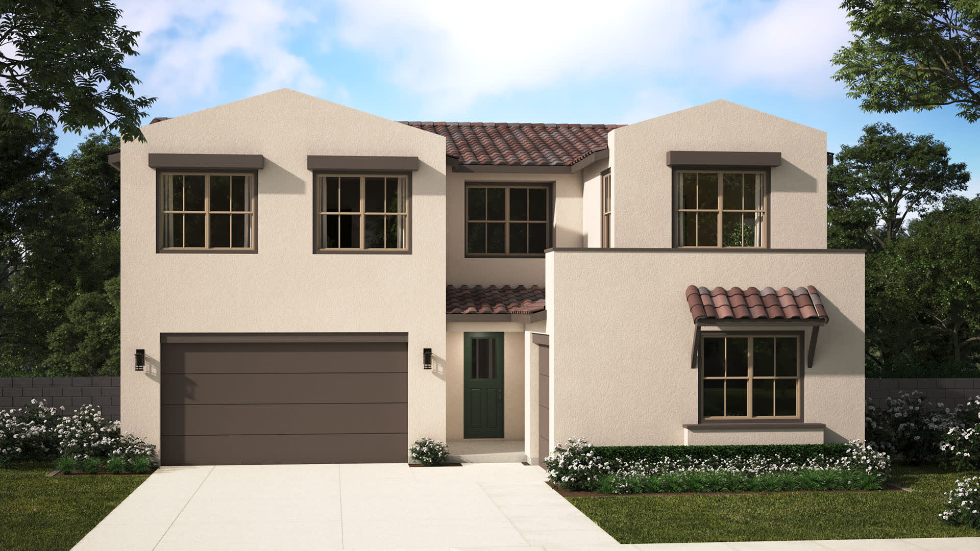 Elevation B | Plan Two | Wildstar | Narra Hills | New Homes in North Fontana, CA | Landsea Homes