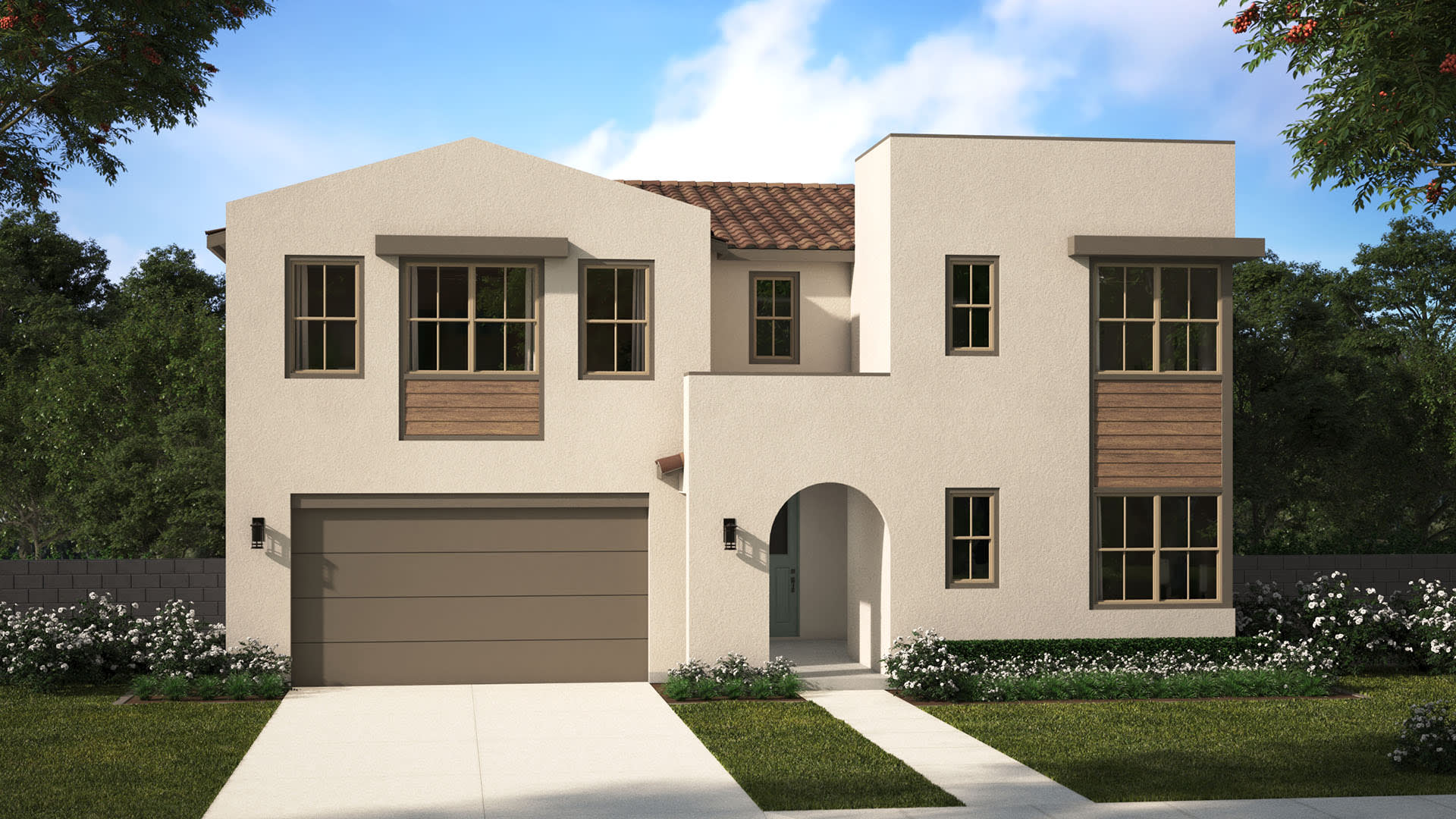 Elevation B | Plan Three | Wildstar | Narra Hills | New Homes in North Fontana, CA | Landsea Homes