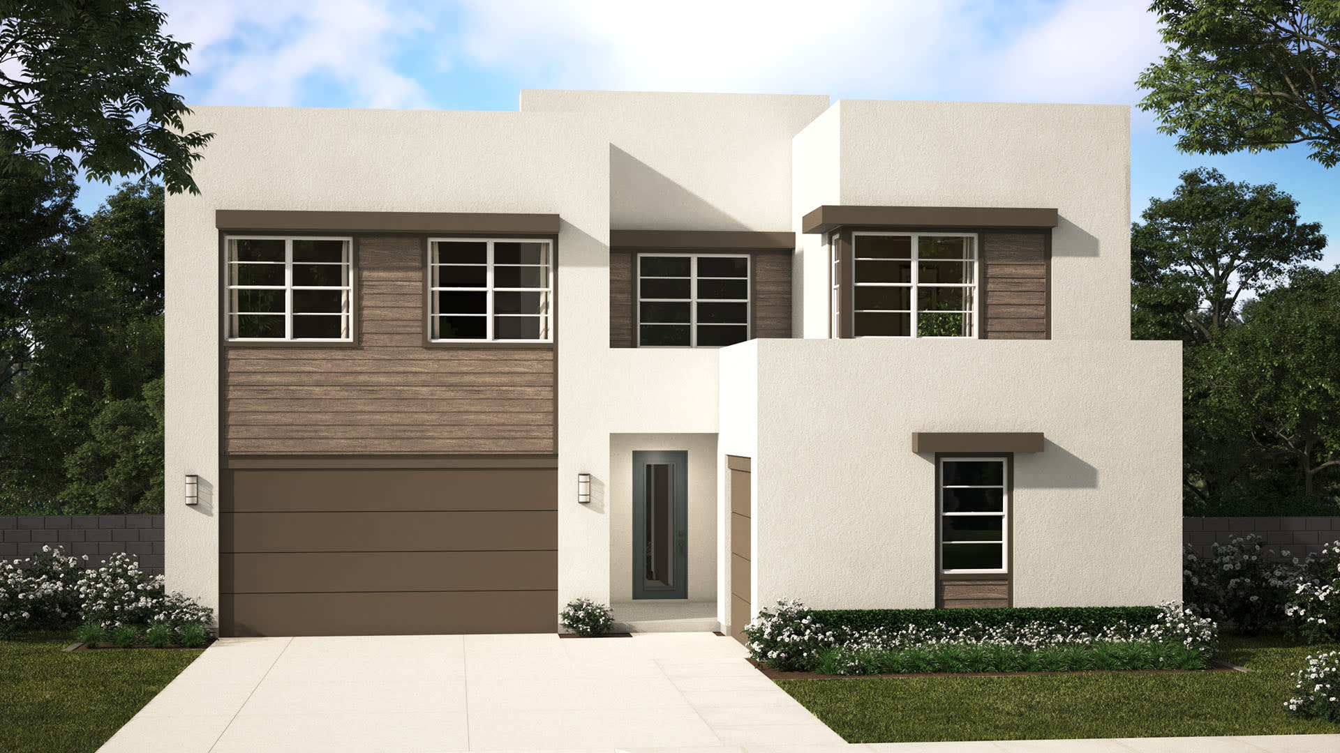 Elevation E | Plan Two | Wildstar | Narra Hills | New Homes in North Fontana, CA | Landsea Homes