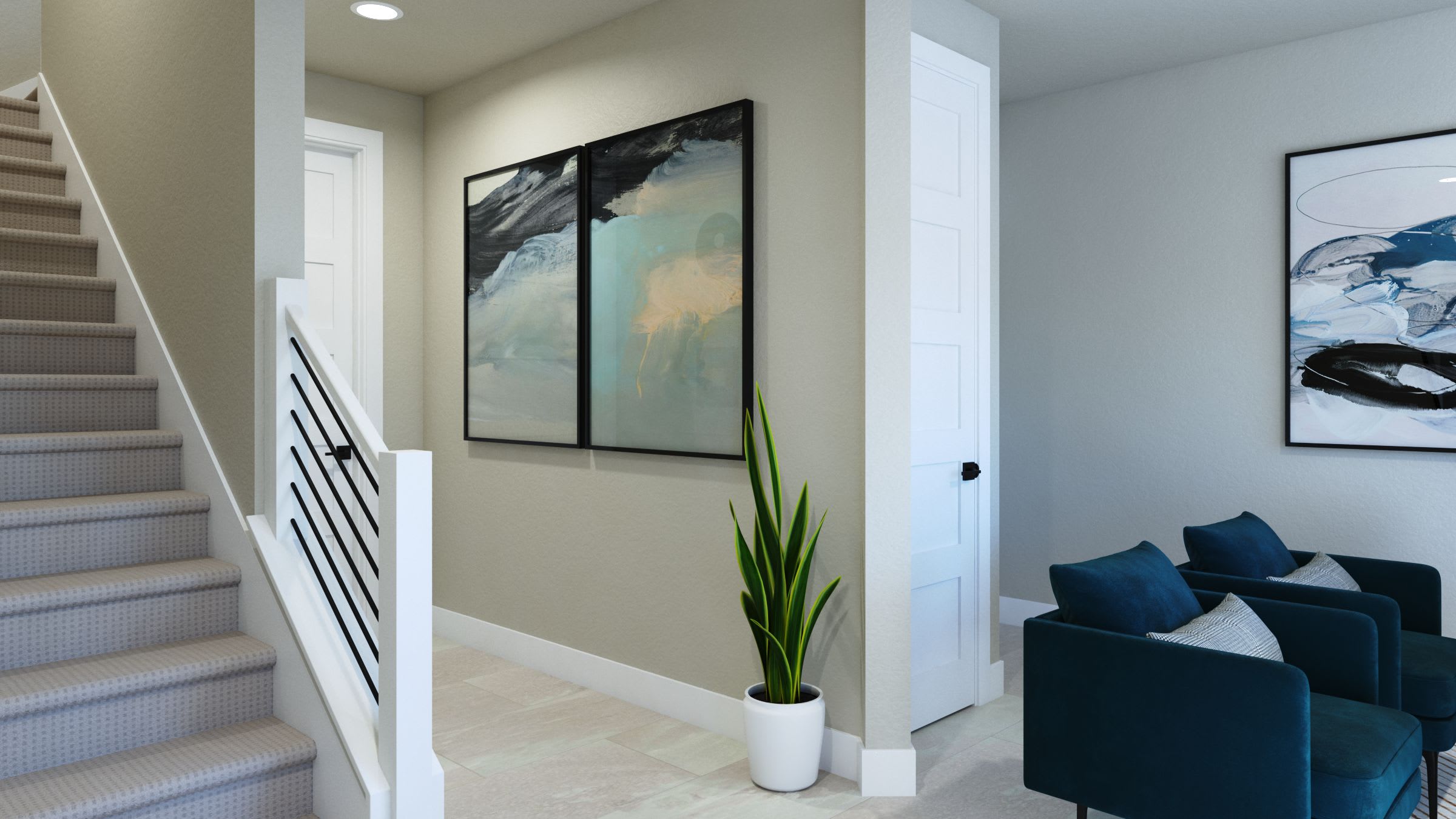 Entry | Plan 4 | Island View at Alameda Marina | New Homes in Alameda, CA | Landsea Homes