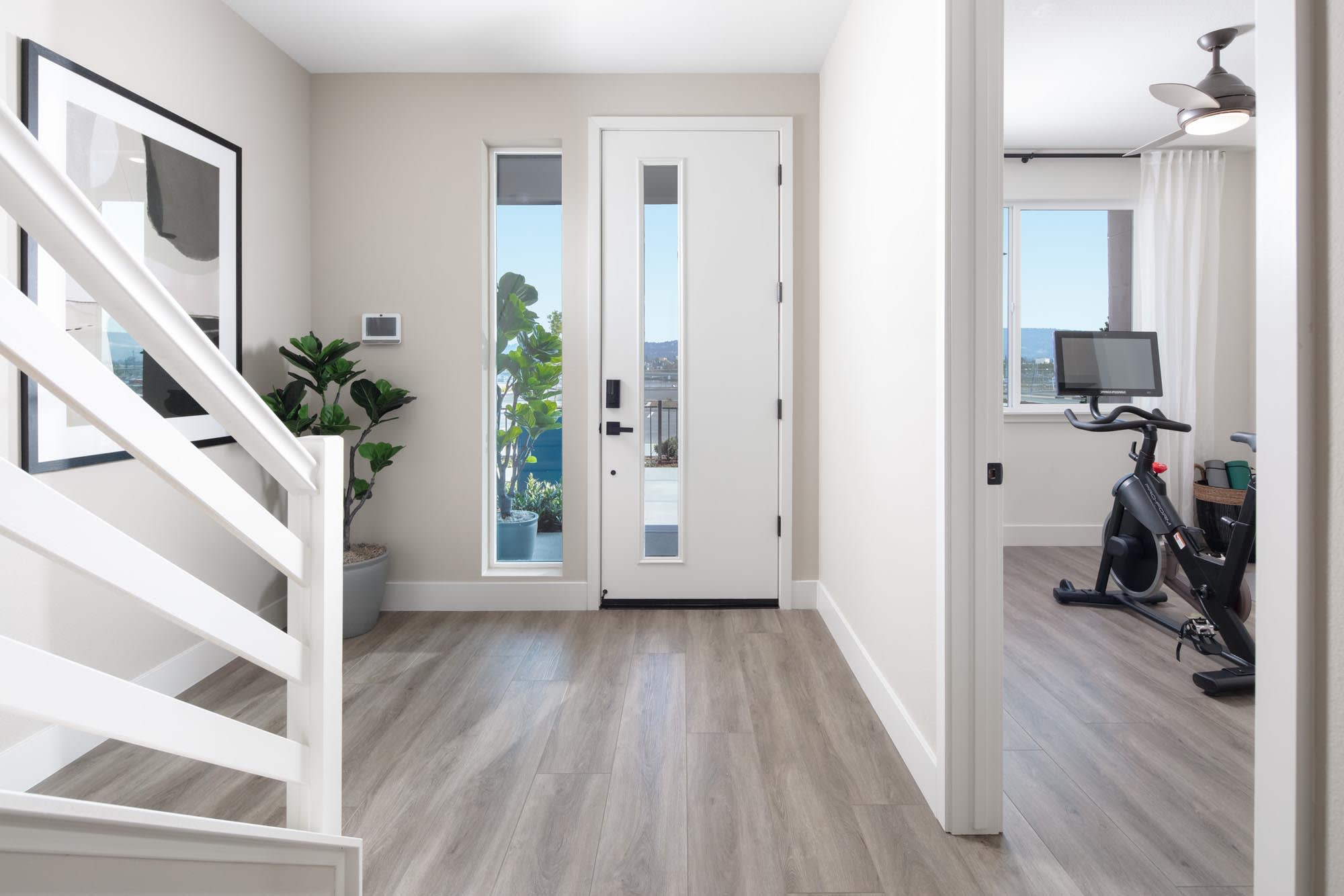 Entry - Plan One - Waterside at Alameda Marina - Townhomes in Alameda, CA - Landsea Homes