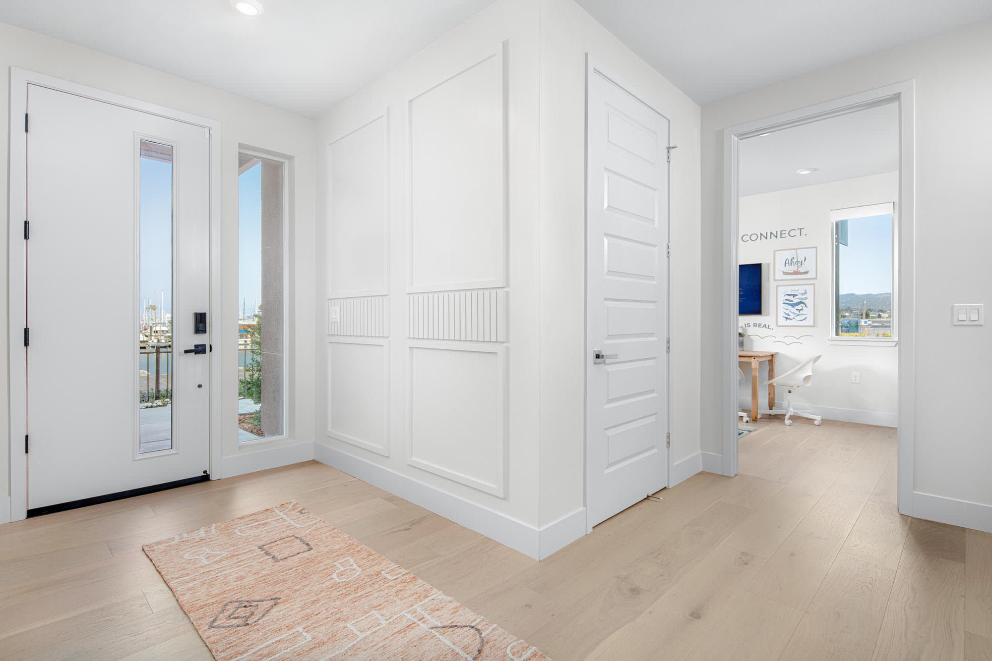 Entry - Plan Two - Waterside at Alameda Marina - Townhomes in Alameda, CA - Landsea Homes