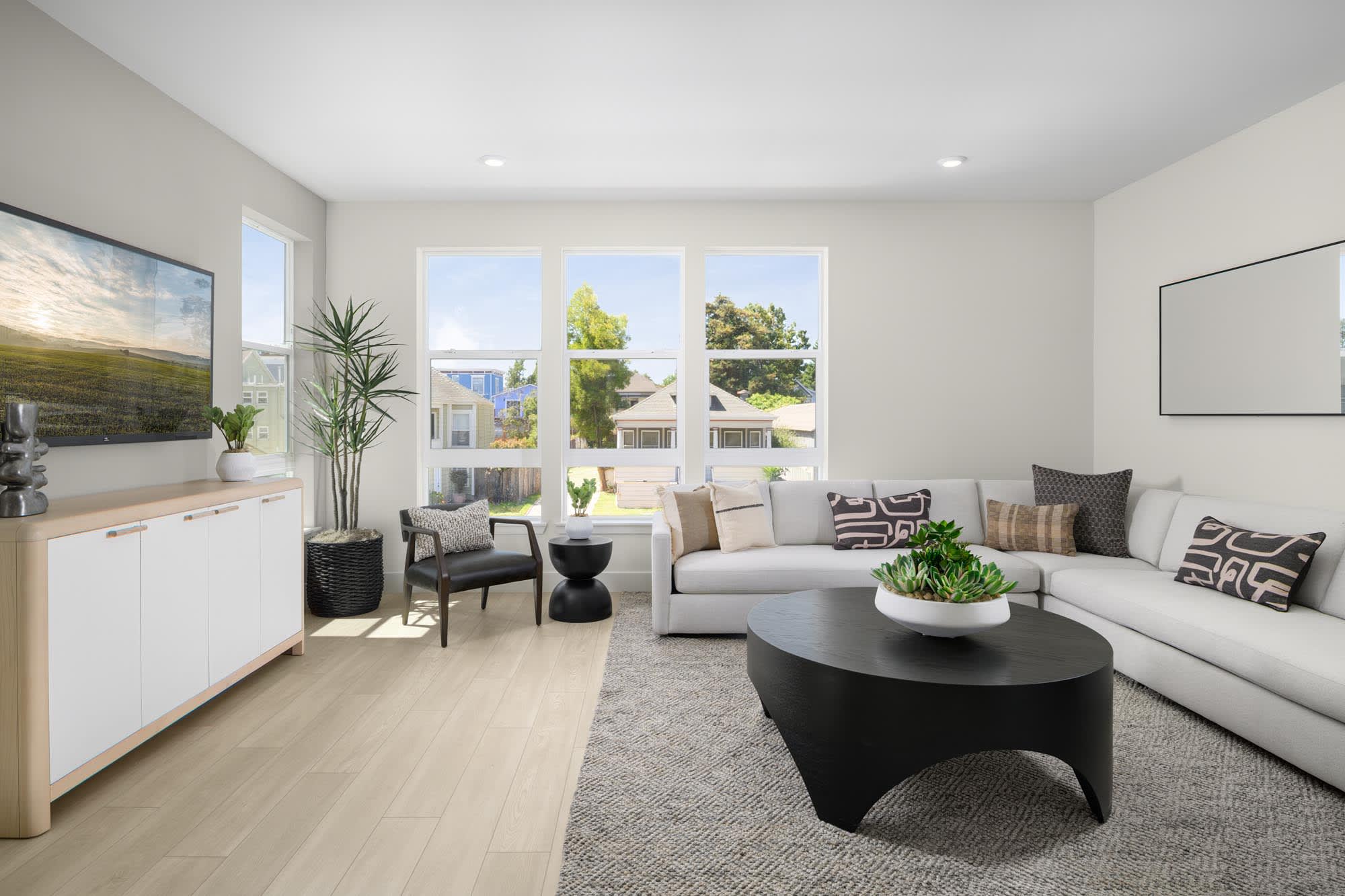 Great Room | Plan 6 | Island View at Alameda Marina | New Homes in Alameda, CA | Landsea Homes