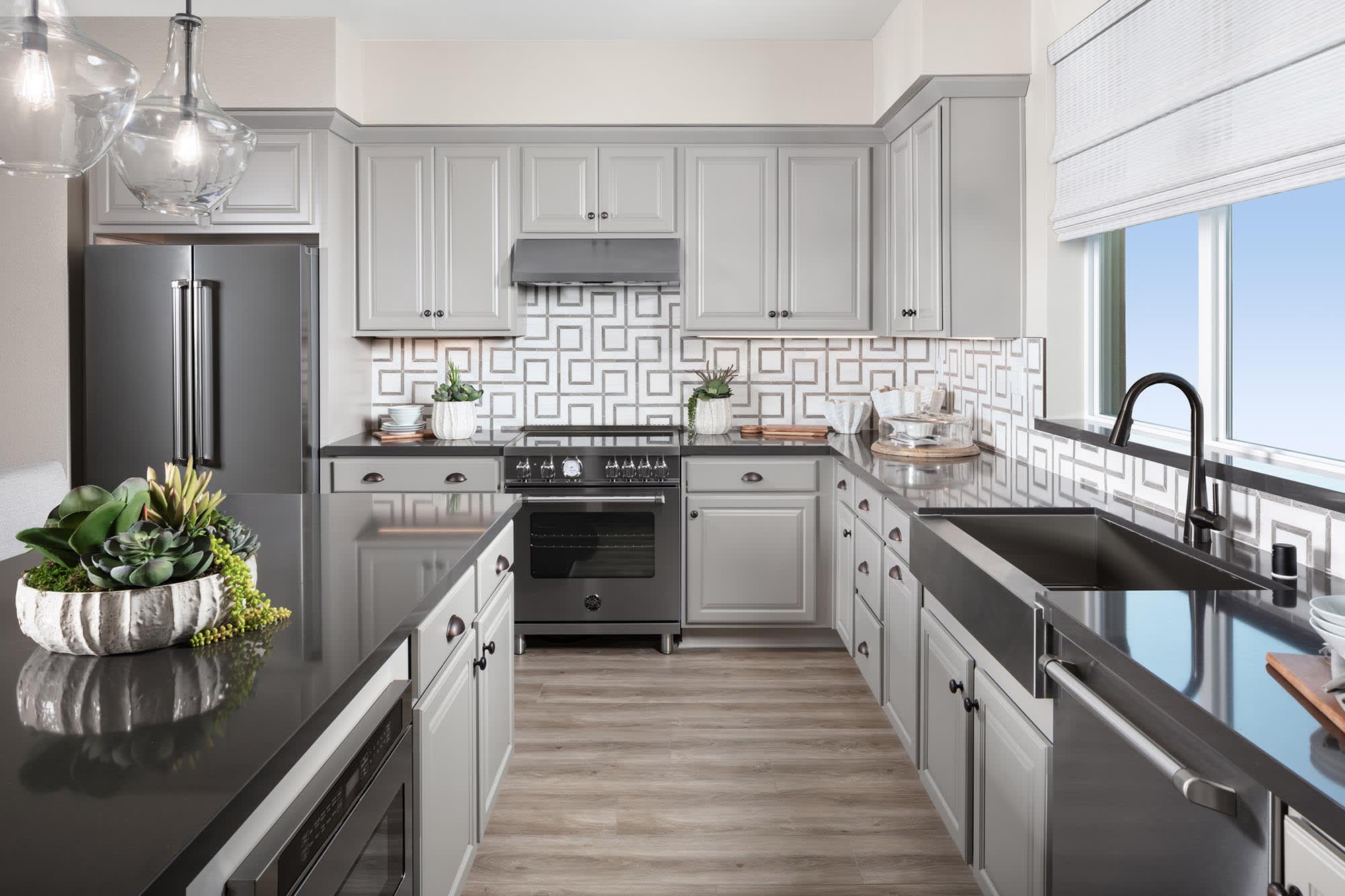 Kitchen - Plan 1 - Waterside at Alameda Marina - Townhomes in Alameda, CA - Landsea Homes