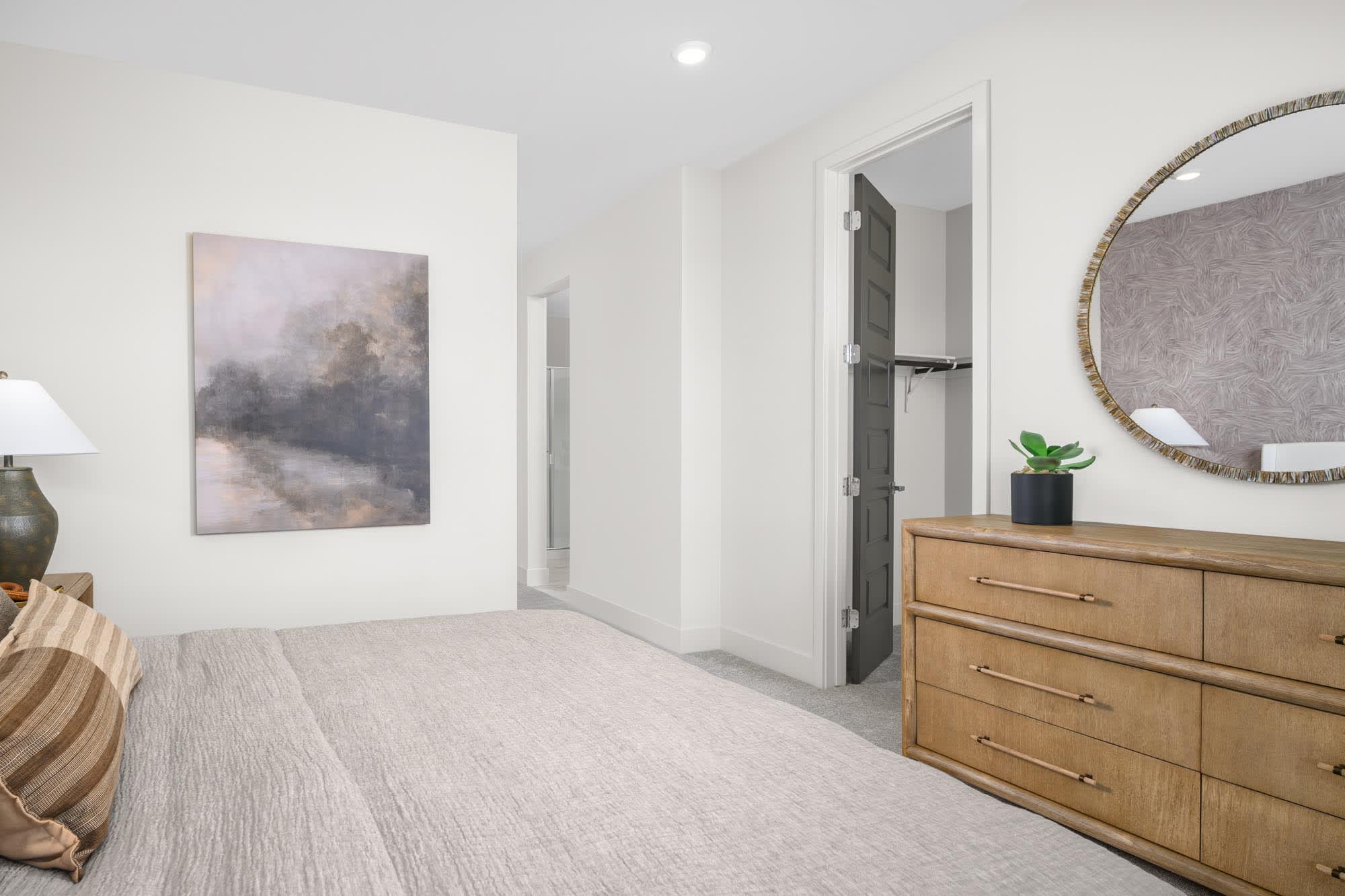 Primary Bedroom | Plan 5 | Island View at Alameda Marina | New Homes in Alameda, CA | Landsea Homes