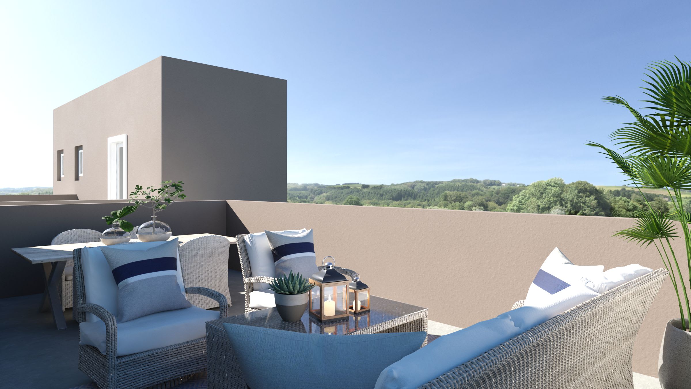 Rooftop Deck | Plan 3 | Island View at Alameda Marina | New Homes in Alameda, CA | Landsea Homes
