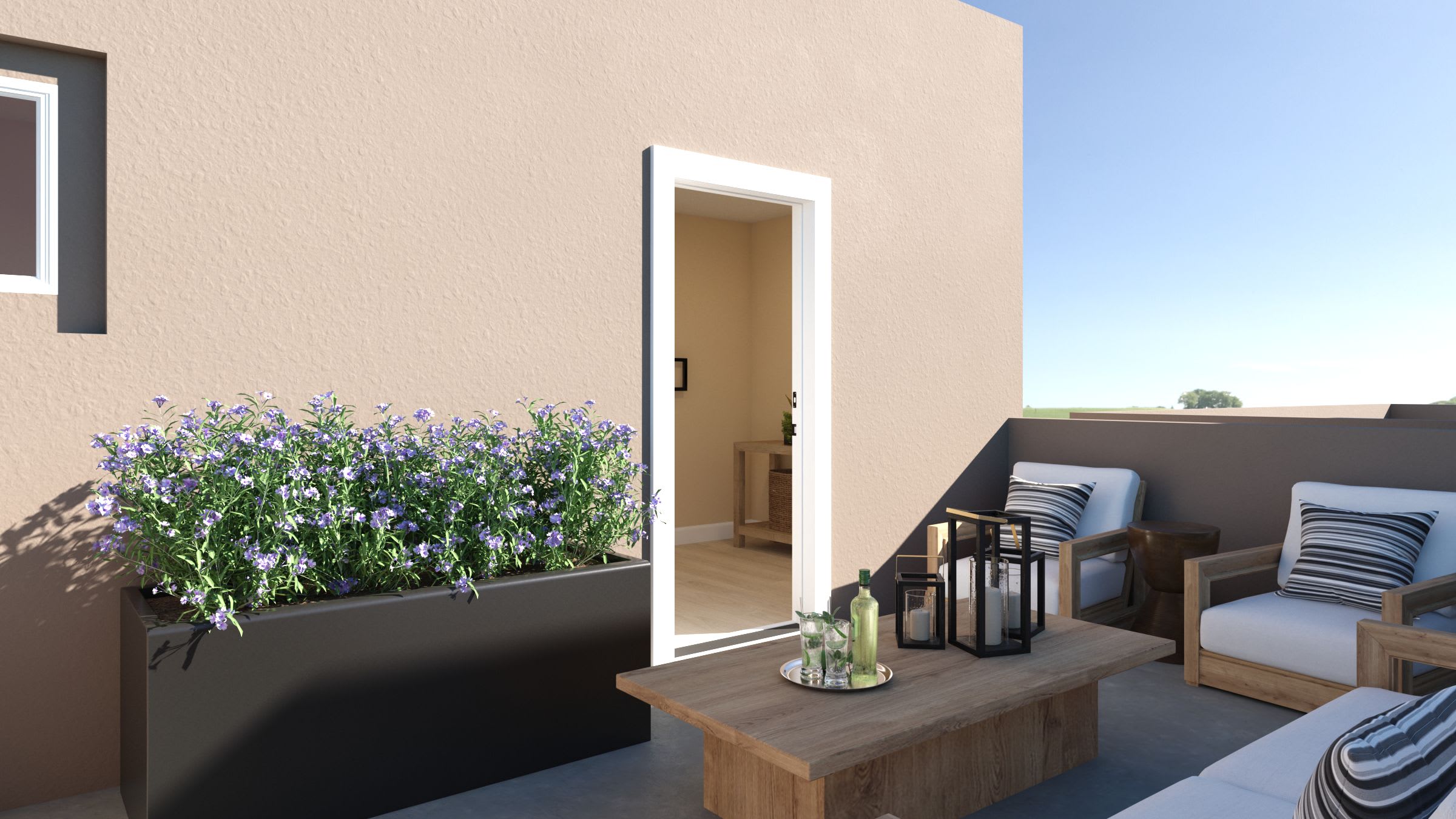 Rooftop Deck | Plan 2 | Island View at Alameda Marina | New Homes in Alameda, CA | Landsea Homes