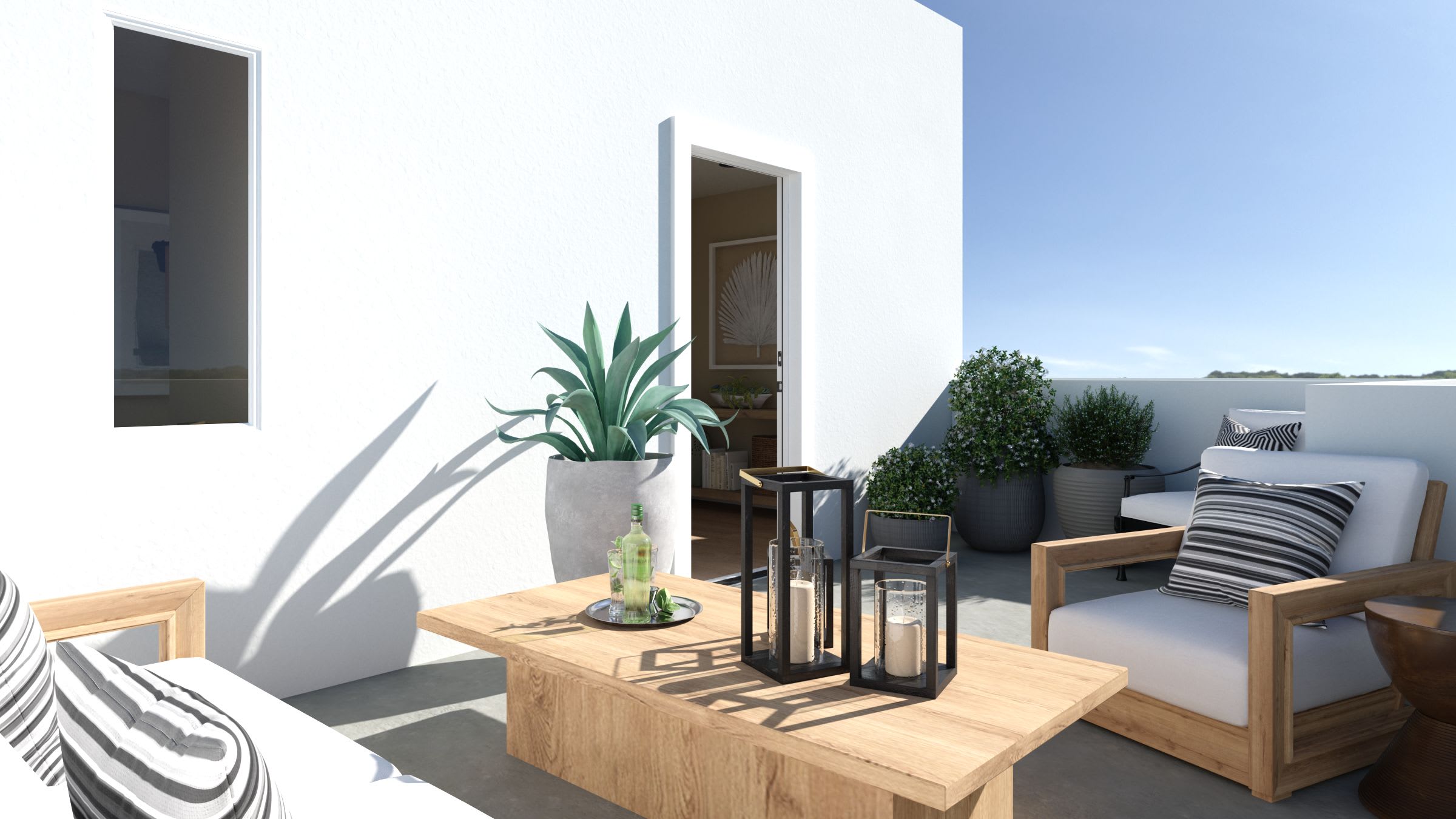 Rooftop Deck | Plan 7 | Island View at Alameda Marina | New Homes in Alameda, CA | Landsea Homes