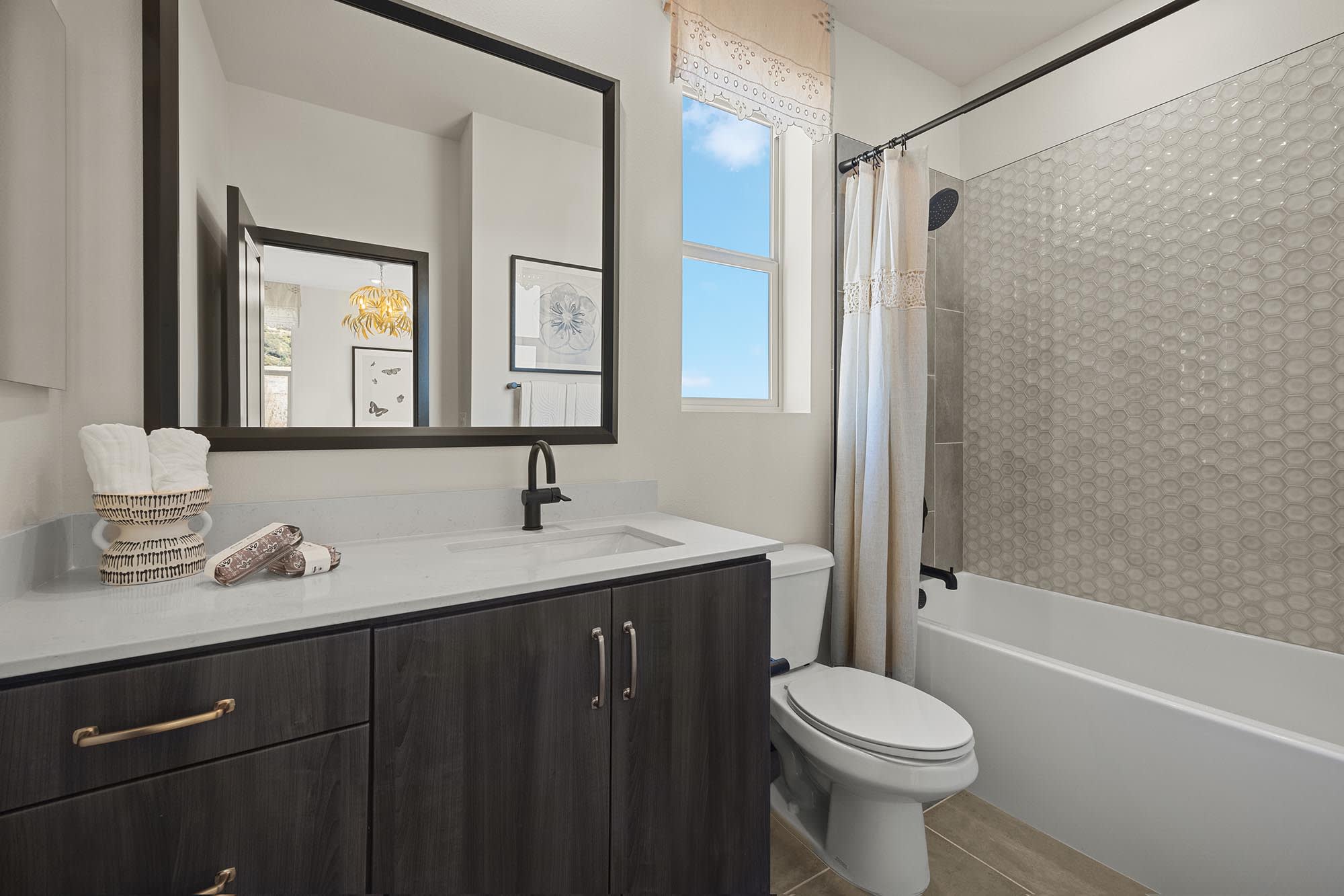 Bathroom Four | Plan Three (100) | Goldenpeak at Narra Hills | New Homes in North Fontana, CA | Landsea Homes