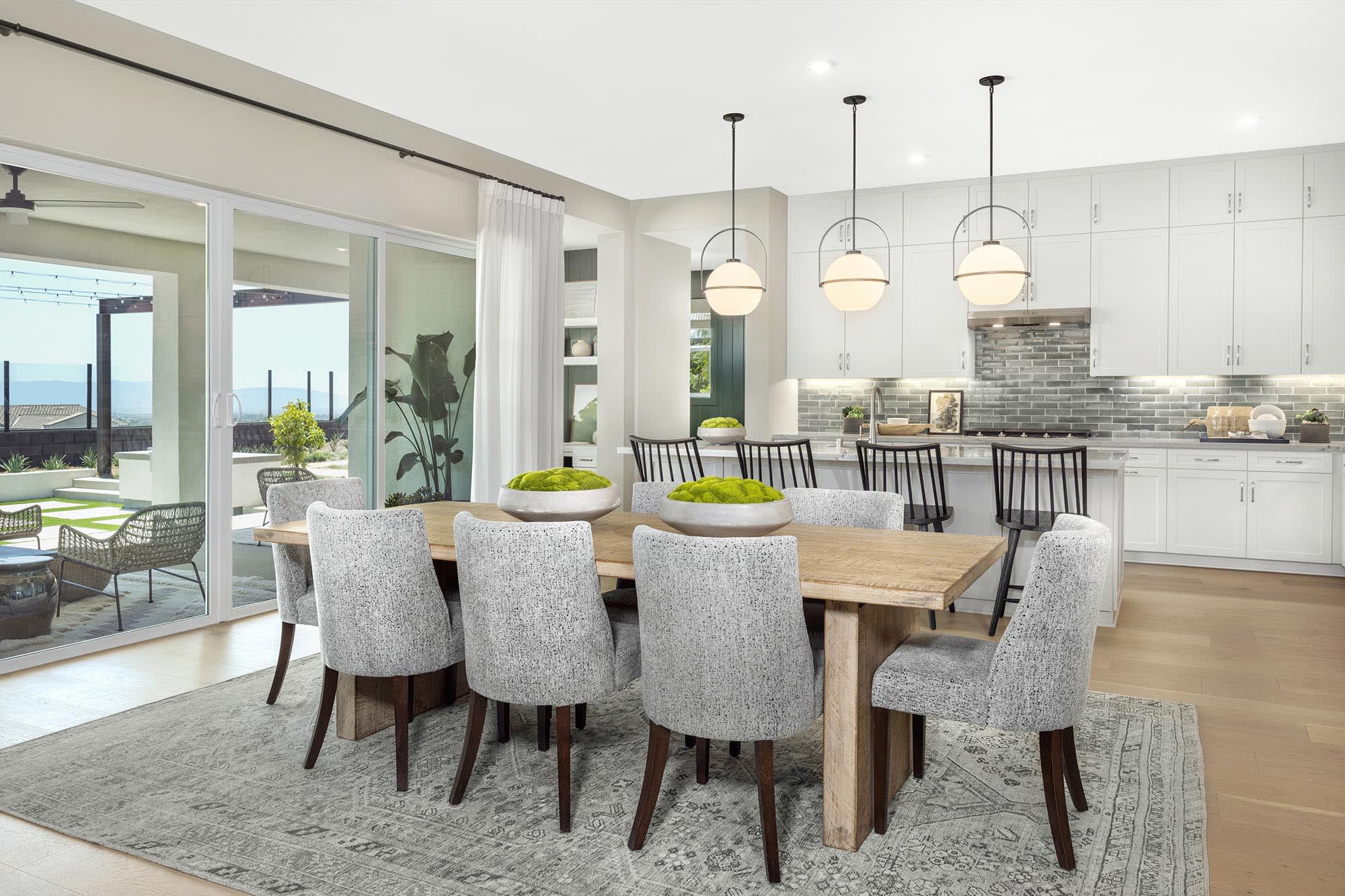 Dining Room | Plan Two R (100) | Goldenpeak at Narra Hills | New Homes in North Fontana, CA | Landsea Homes