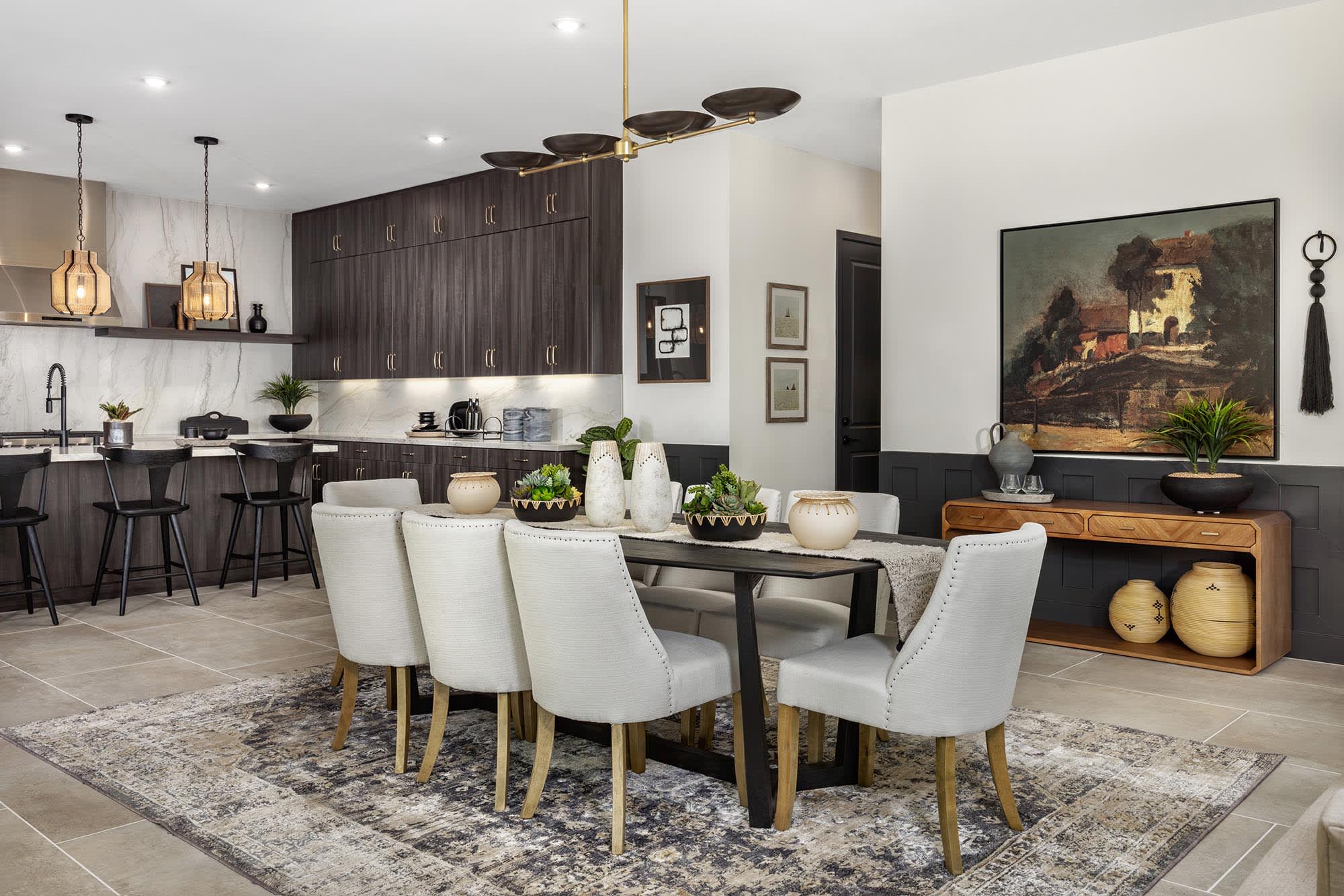 Dining Room | Plan Three (100) | Goldenpeak at Narra Hills | New Homes in North Fontana, CA | Landsea Homes
