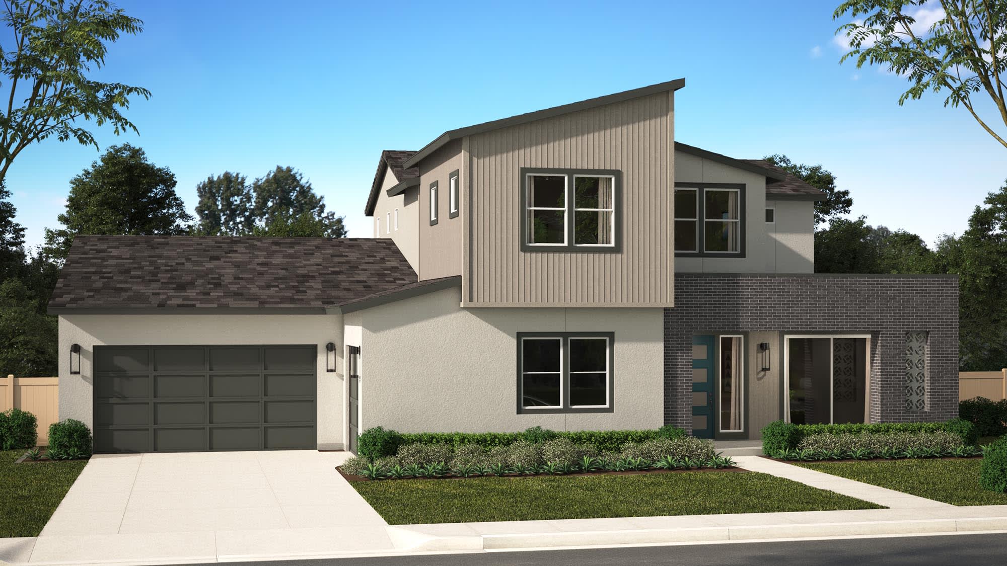 Elevation A | Plan Two (85) | Goldenpeak at Narra Hills | New Homes in North Fontana, CA | Landsea Homes