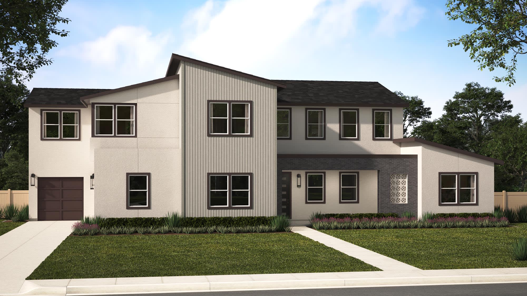 Elevation A | Plan Two R (100) | Goldenpeak at Narra Hills | New Homes in North Fontana, CA | Landsea Homes