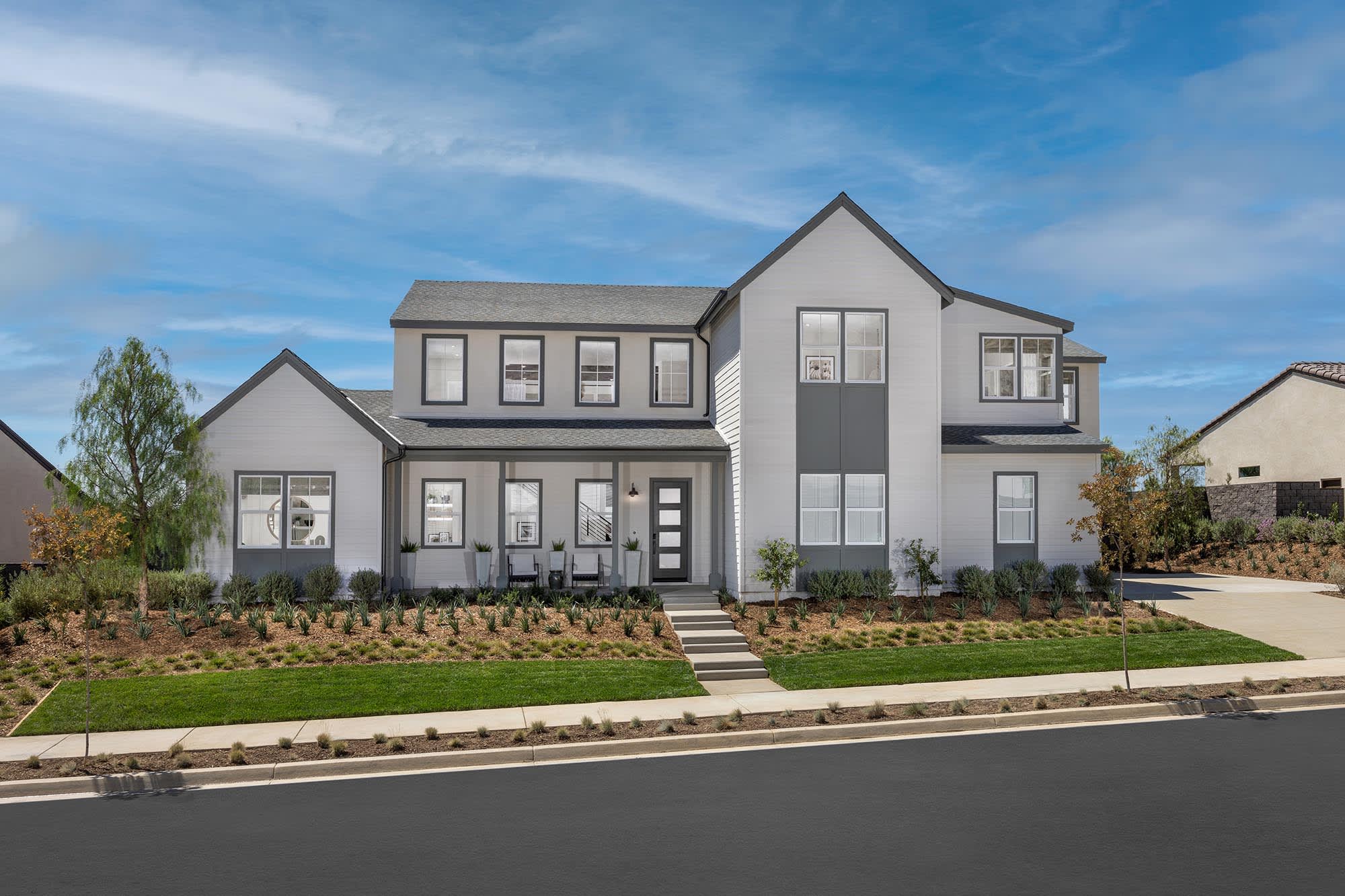 Front Exterior Day | Plan Two R (100) | Goldenpeak at Narra Hills | New Homes in North Fontana, CA | Landsea Homes