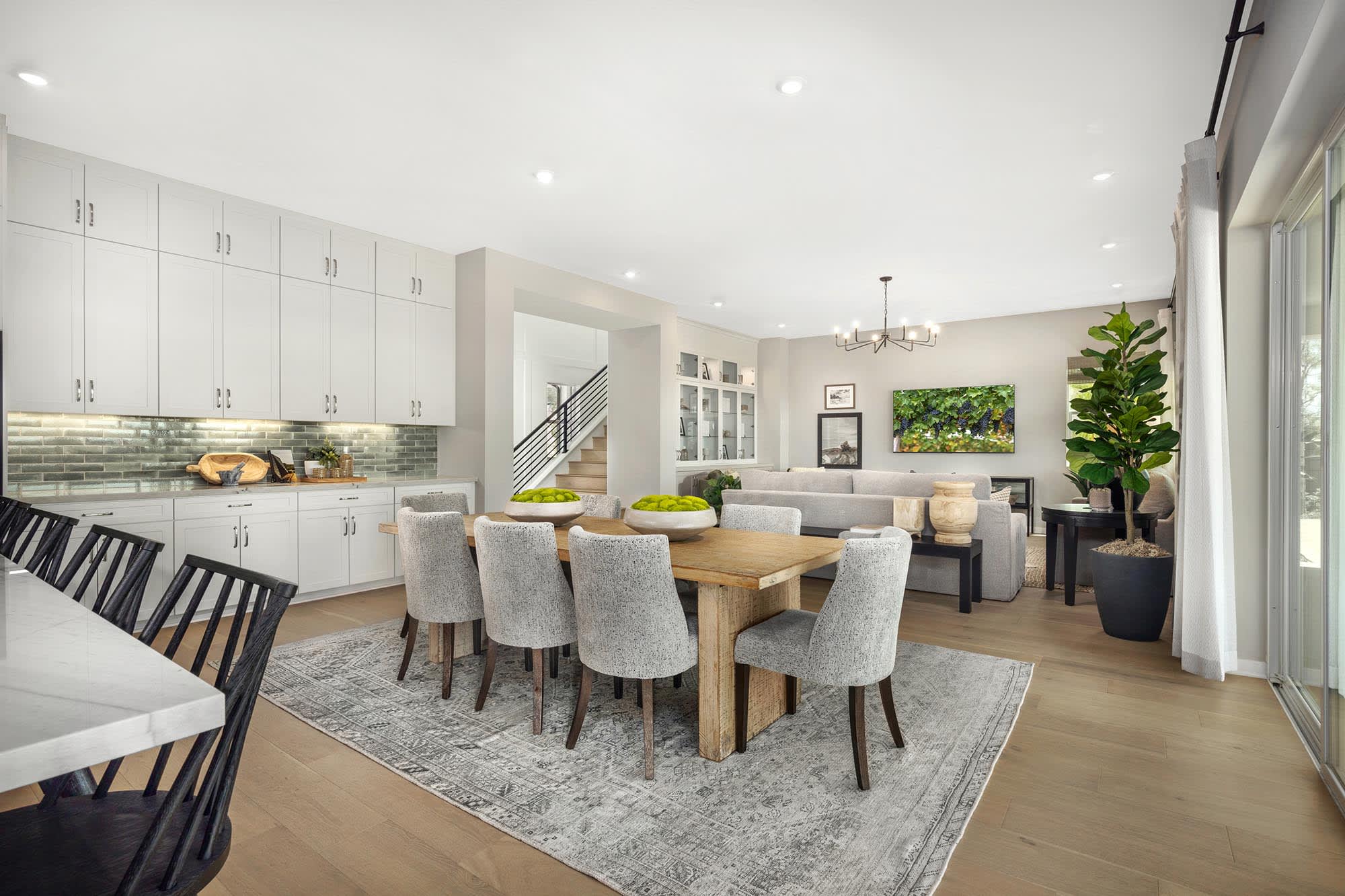 Great Room & Dining Room | Plan Two R (100) | Goldenpeak at Narra Hills | New Homes in North Fontana, CA | Landsea Homes