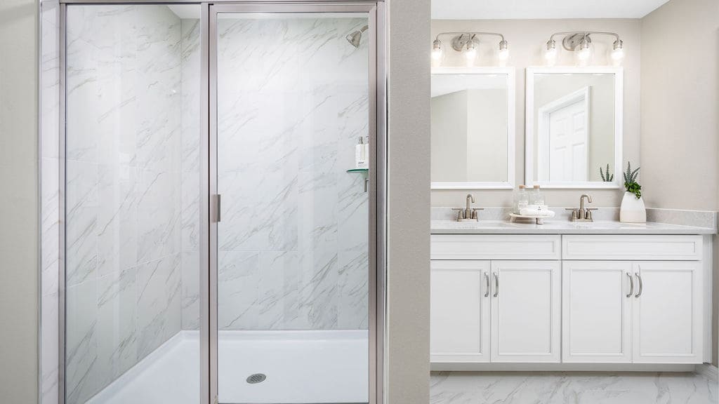 Primary Bathroom | Newcastle at Trinity Place by Landsea Homes