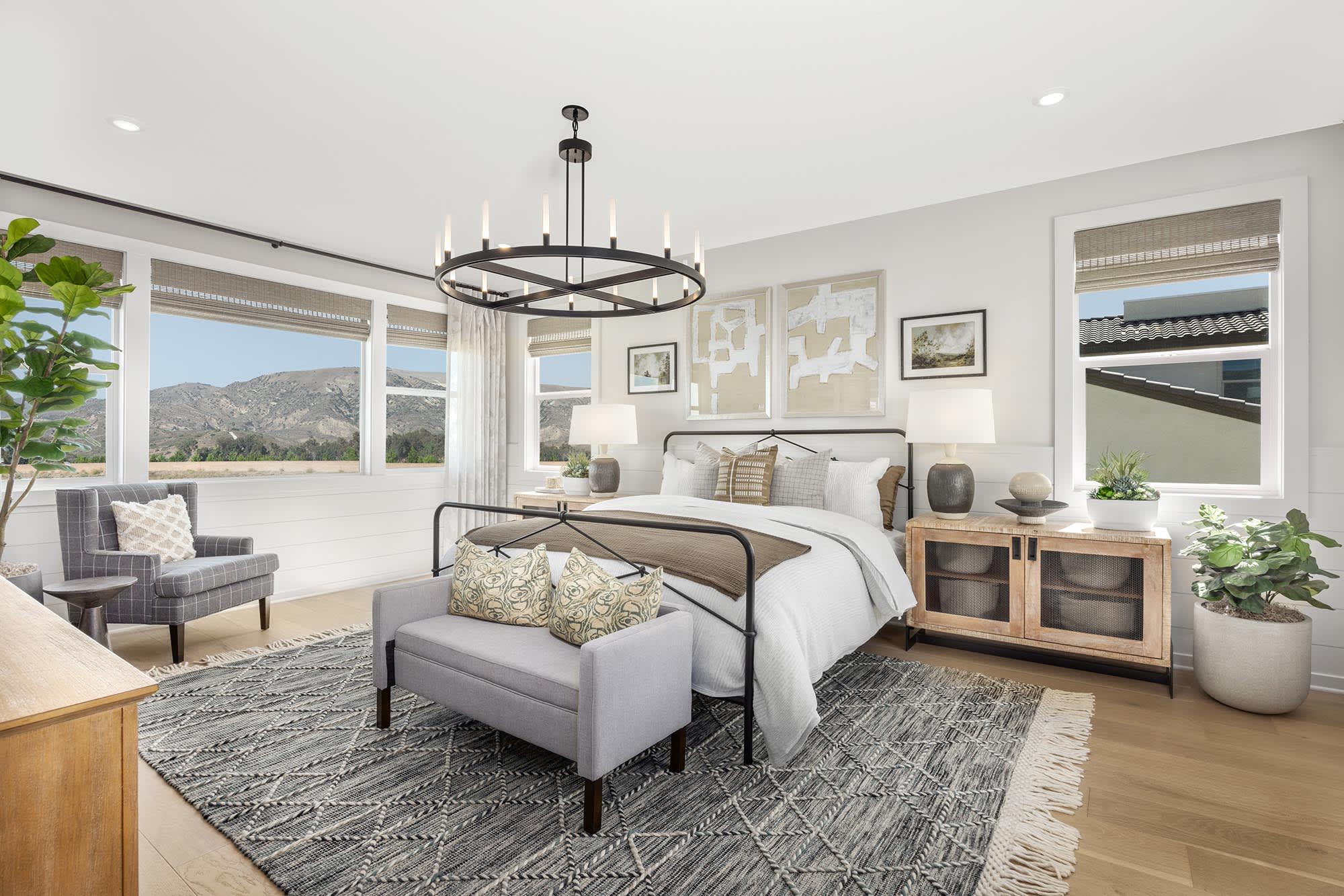 Primary Bedroom | Plan Two R (100) | Goldenpeak at Narra Hills | New Homes in North Fontana, CA | Landsea Homes