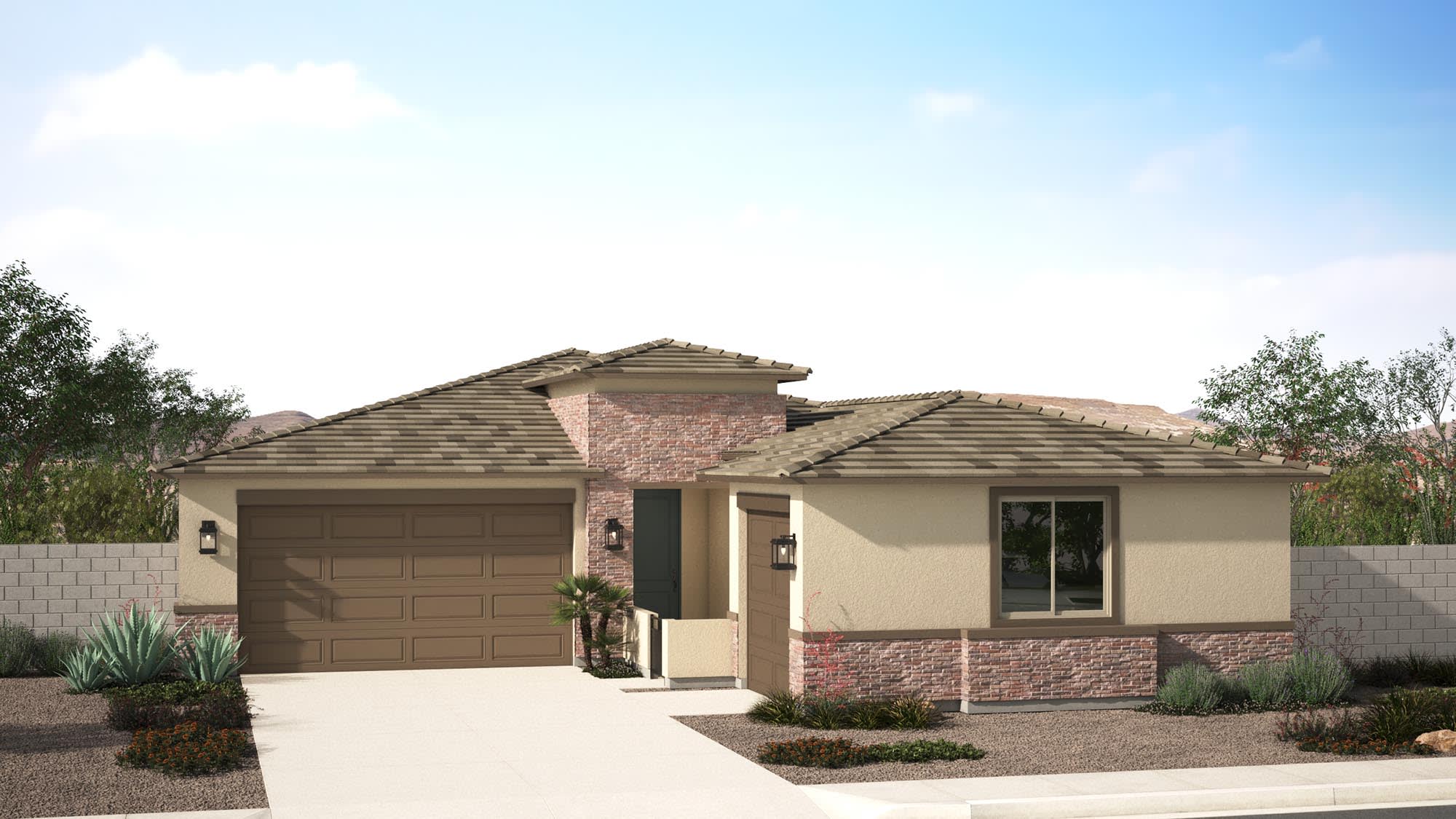 Desert Prairie Elevation | Florentine | Harvest at Citrus Park | New Homes in Goodyear, AZ | Landsea Homes