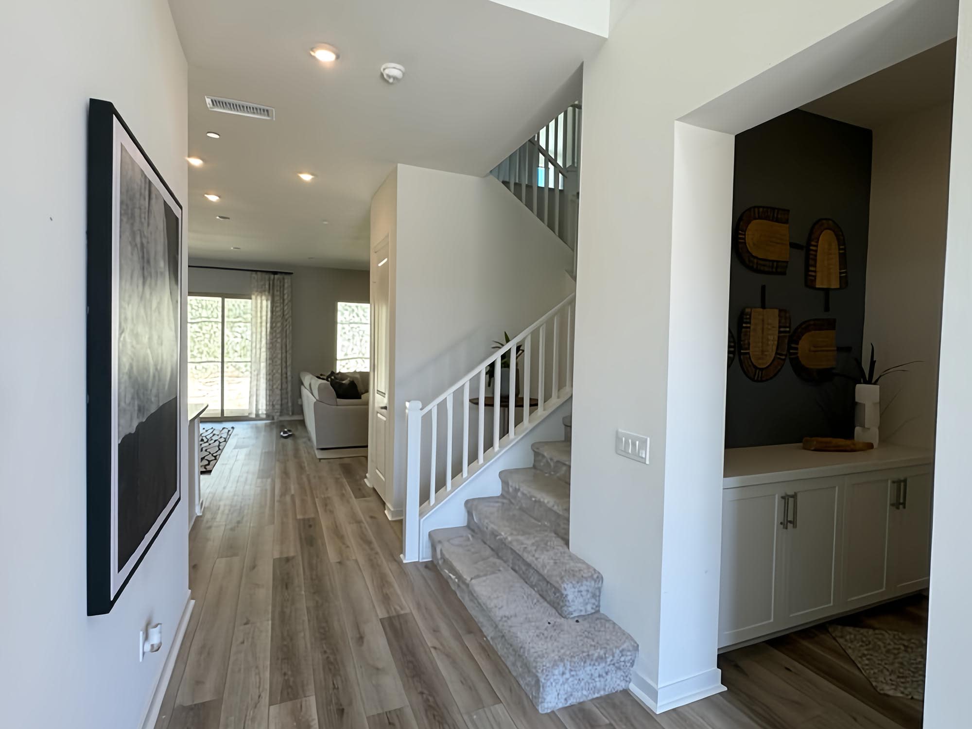 Hallway & Stairs - Plan 1 (70) - Skyeland at Narra Hills in North Fontana, CA by Landsea Homes